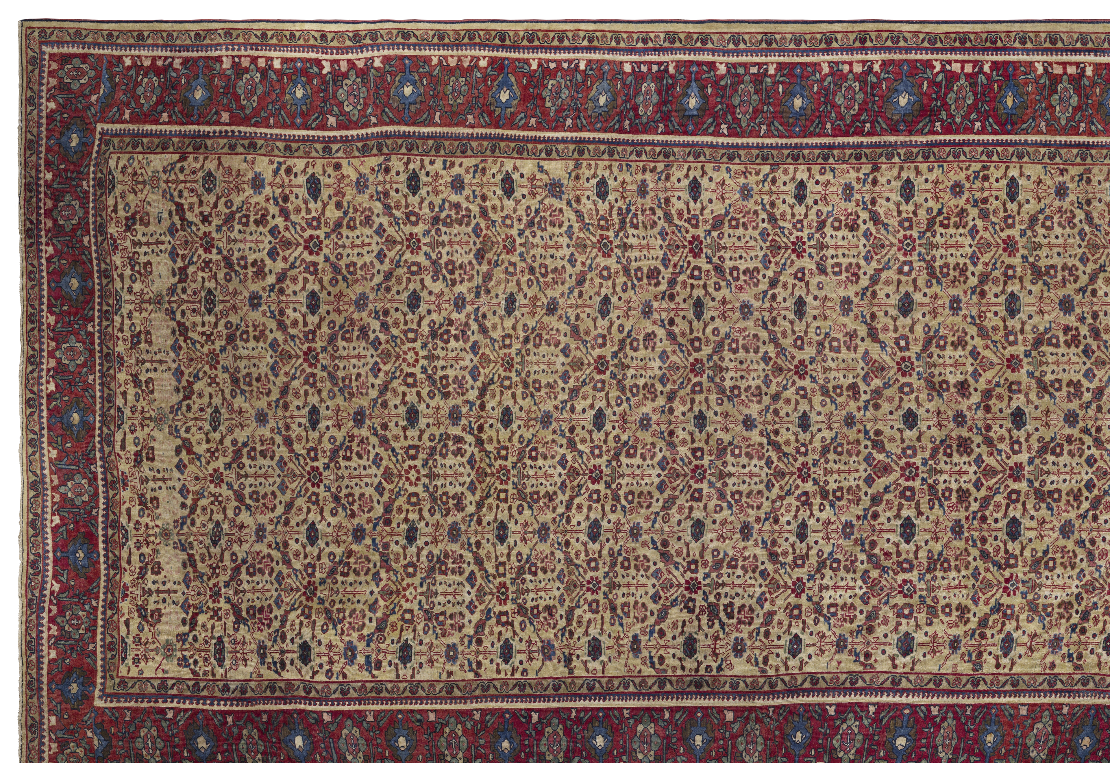 Thumbnail 5 for Antique Persian Transitional Rug 10591