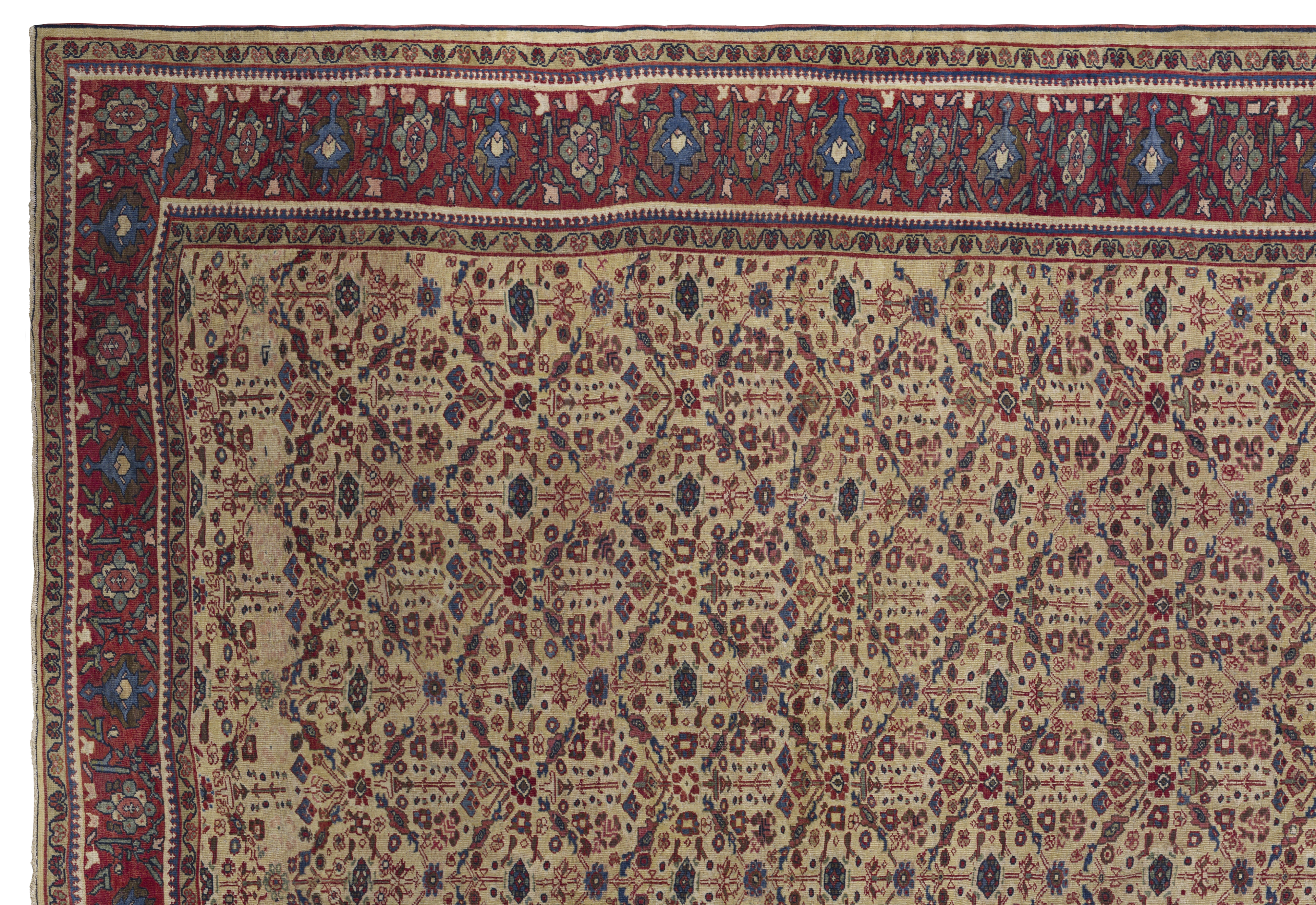 Thumbnail 6 for Antique Persian Transitional Rug 10591