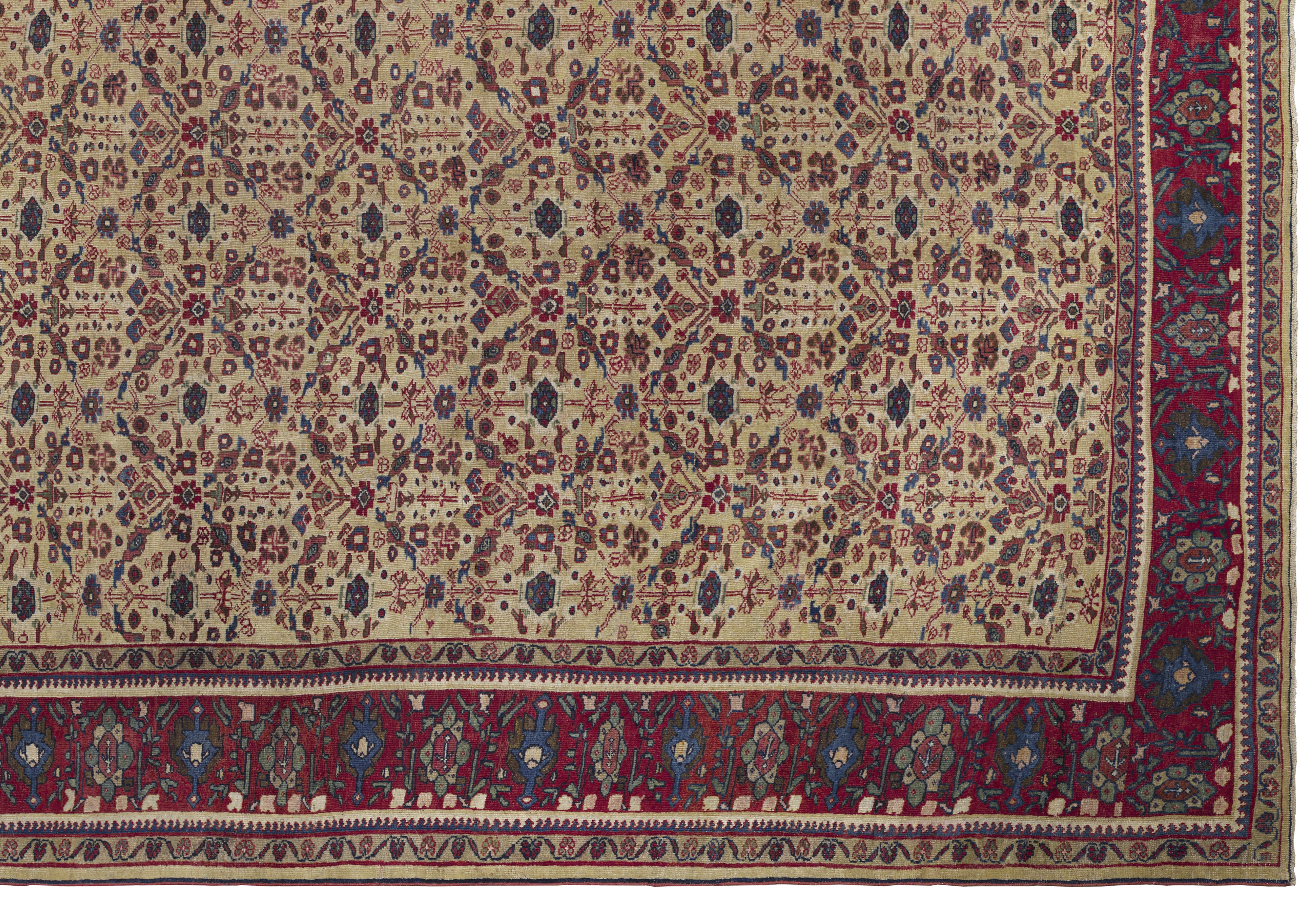 Thumbnail 8 for Antique Persian Transitional Rug 10591