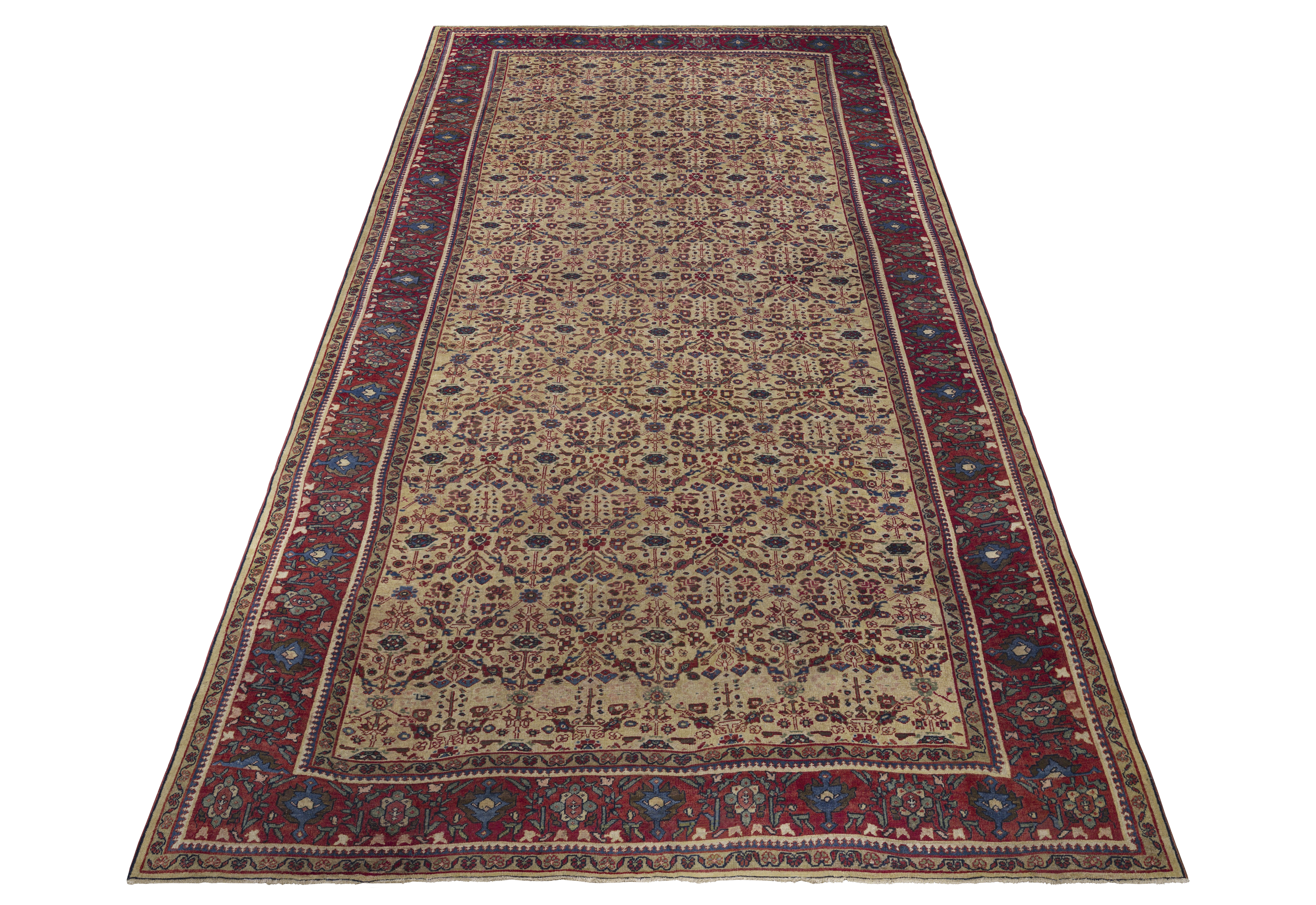 Thumbnail 9 for Antique Persian Transitional Rug 10591