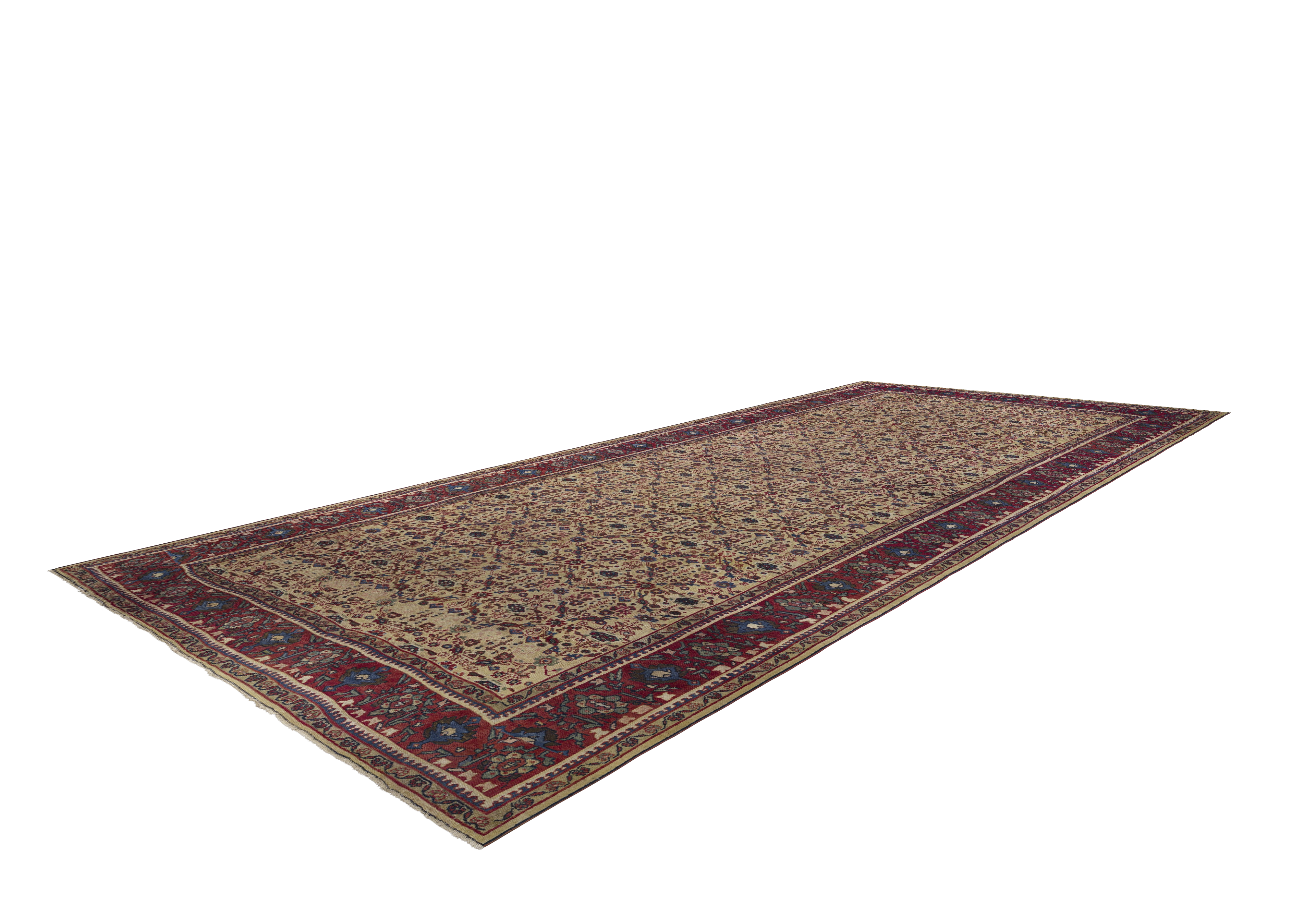 Thumbnail 10 for Antique Persian Transitional Rug 10591