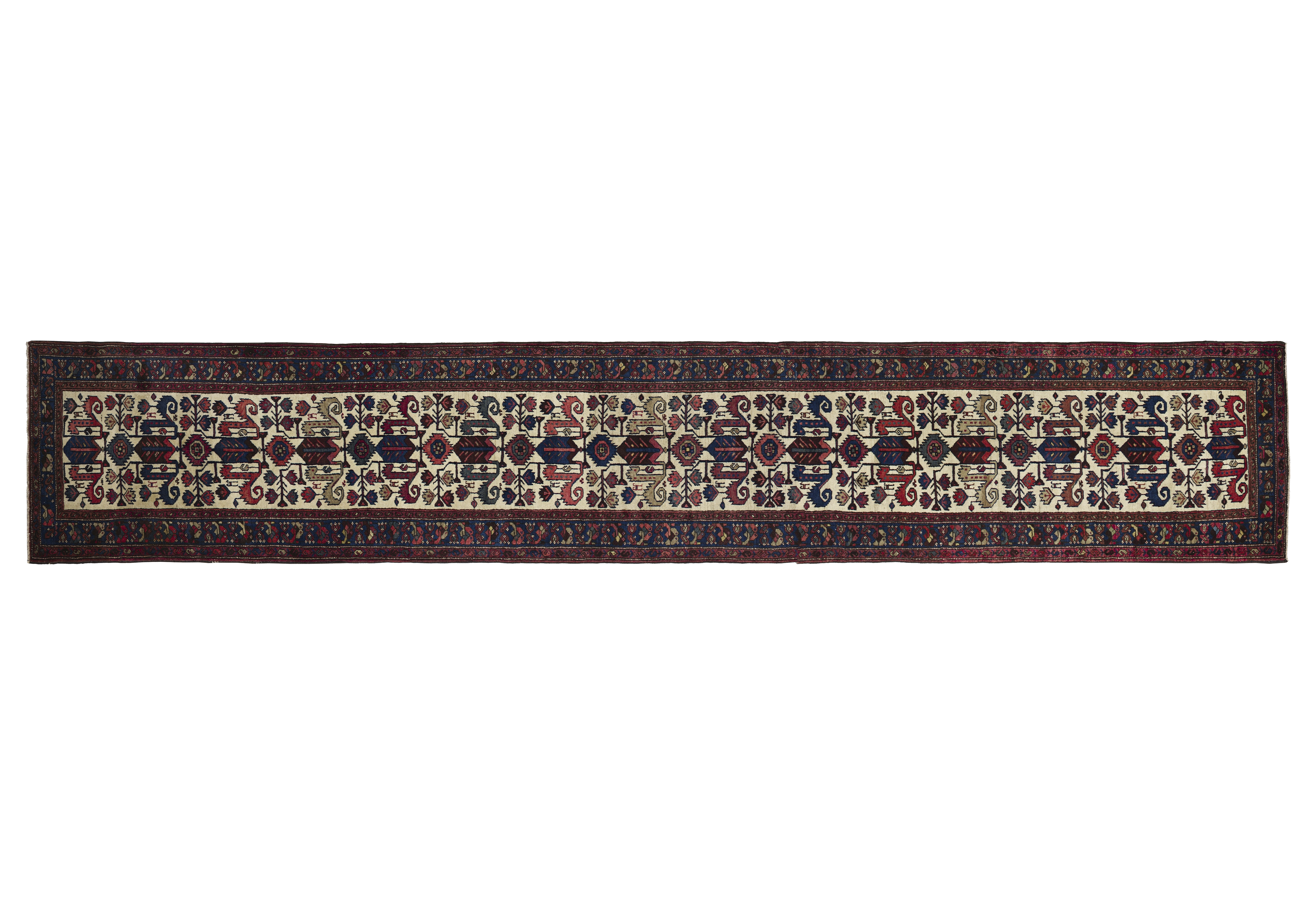 Thumbnail 2 for Antique Persian Malayer Traditional Rug 10747