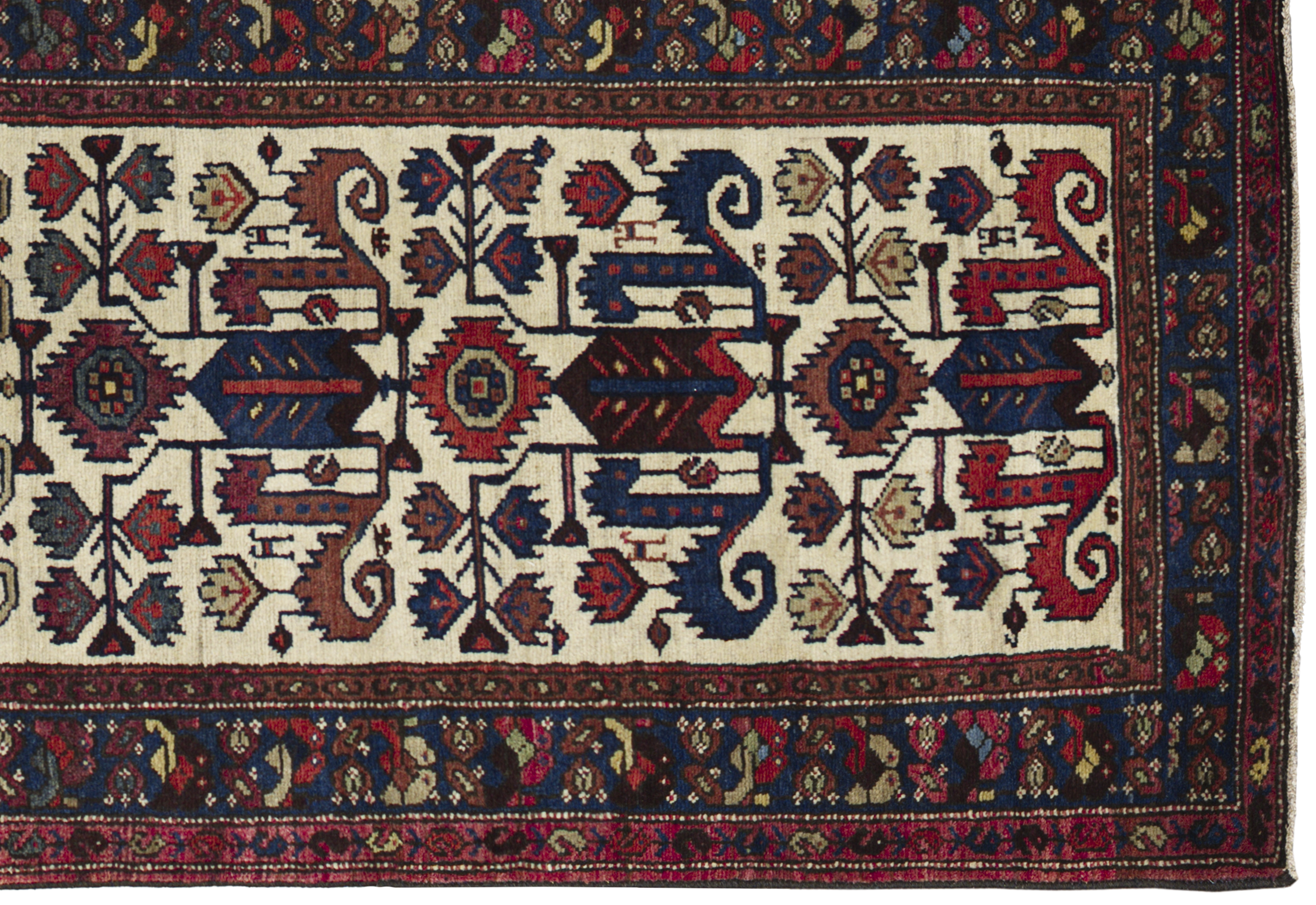 Thumbnail 5 for Antique Persian Malayer Traditional Rug 10747