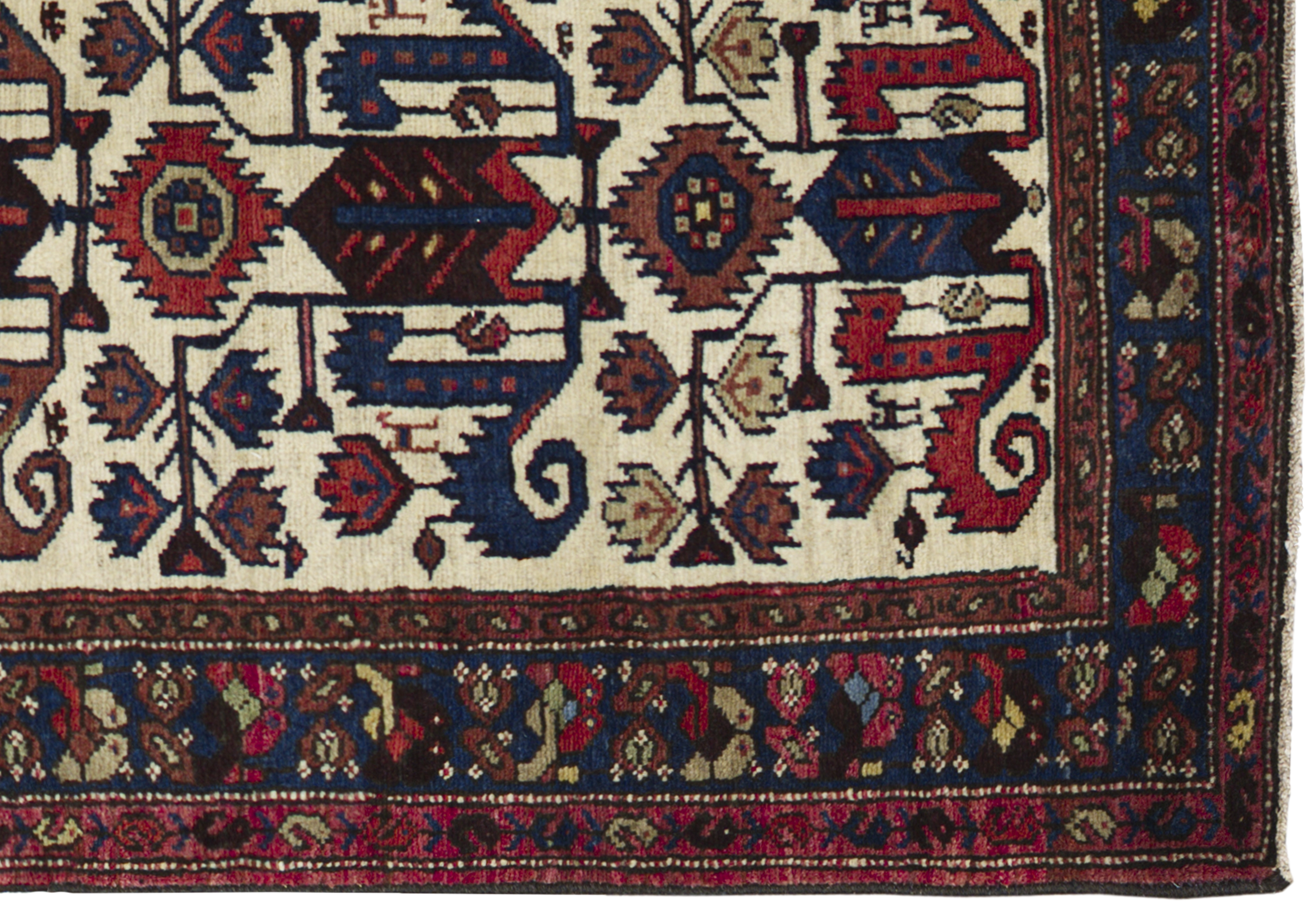 Thumbnail 6 for Antique Persian Malayer Traditional Rug 10747