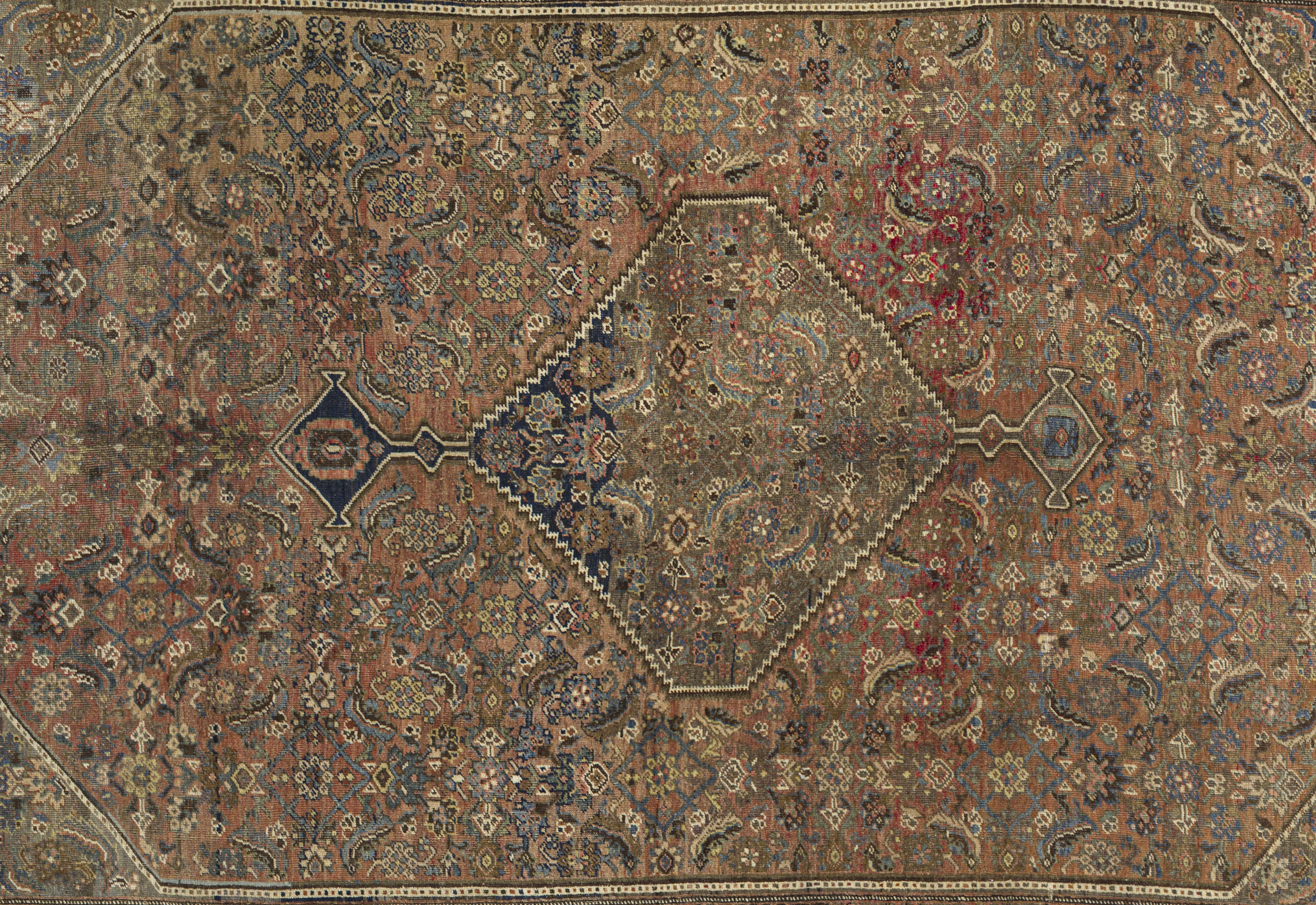 Thumbnail 4 for Antique Persian Traditional Rug 10789