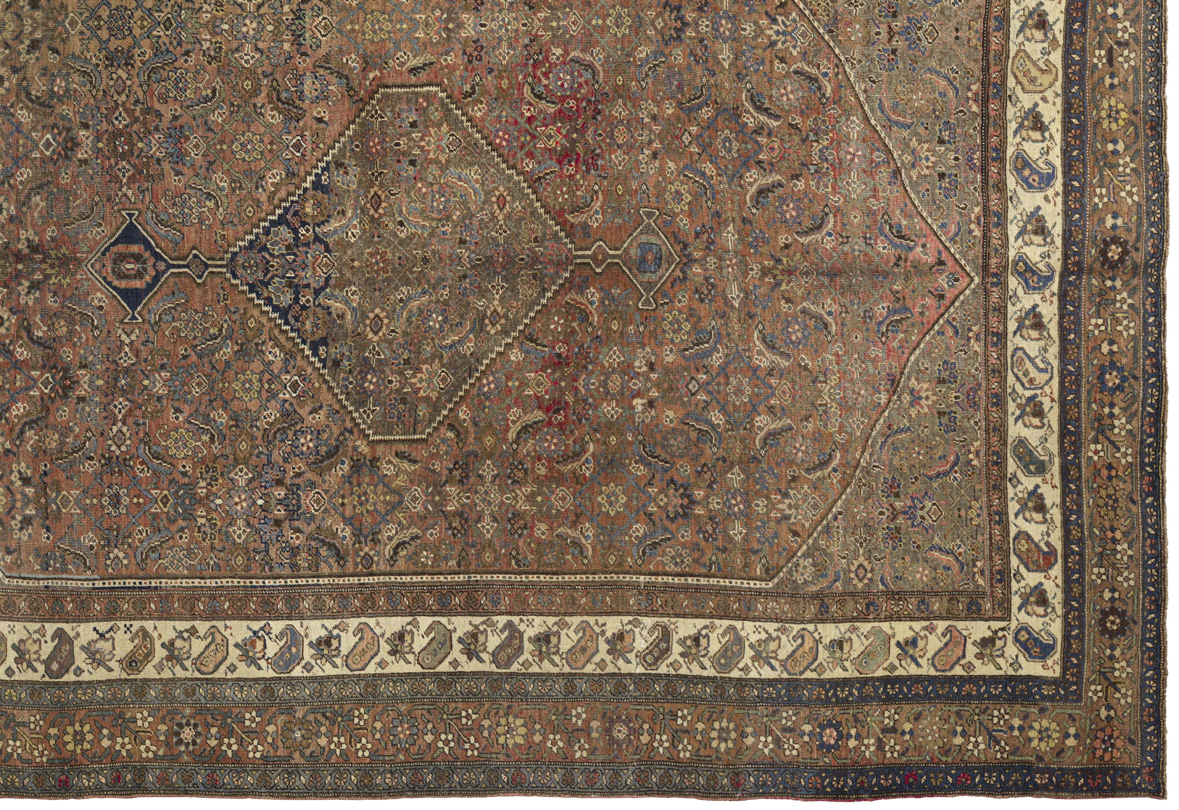 Thumbnail 5 for Antique Persian Traditional Rug 10789