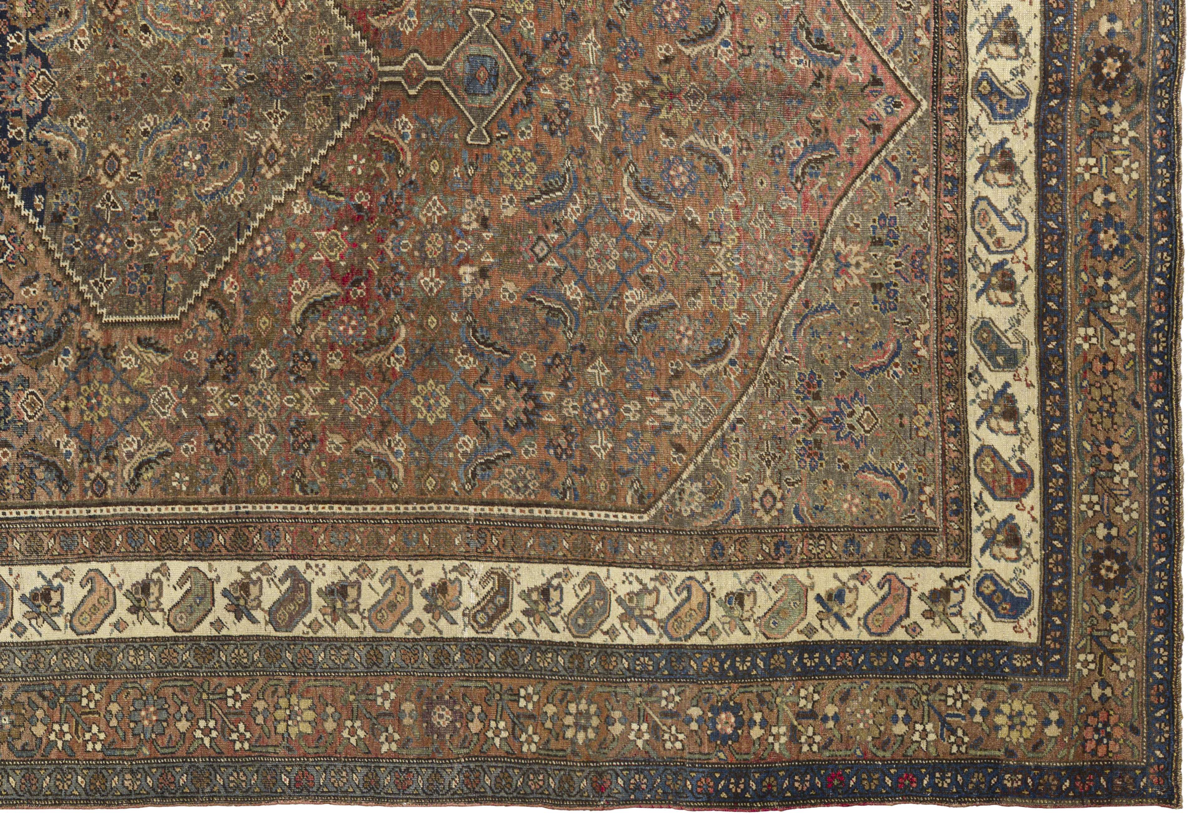 Thumbnail 6 for Antique Persian Traditional Rug 10789