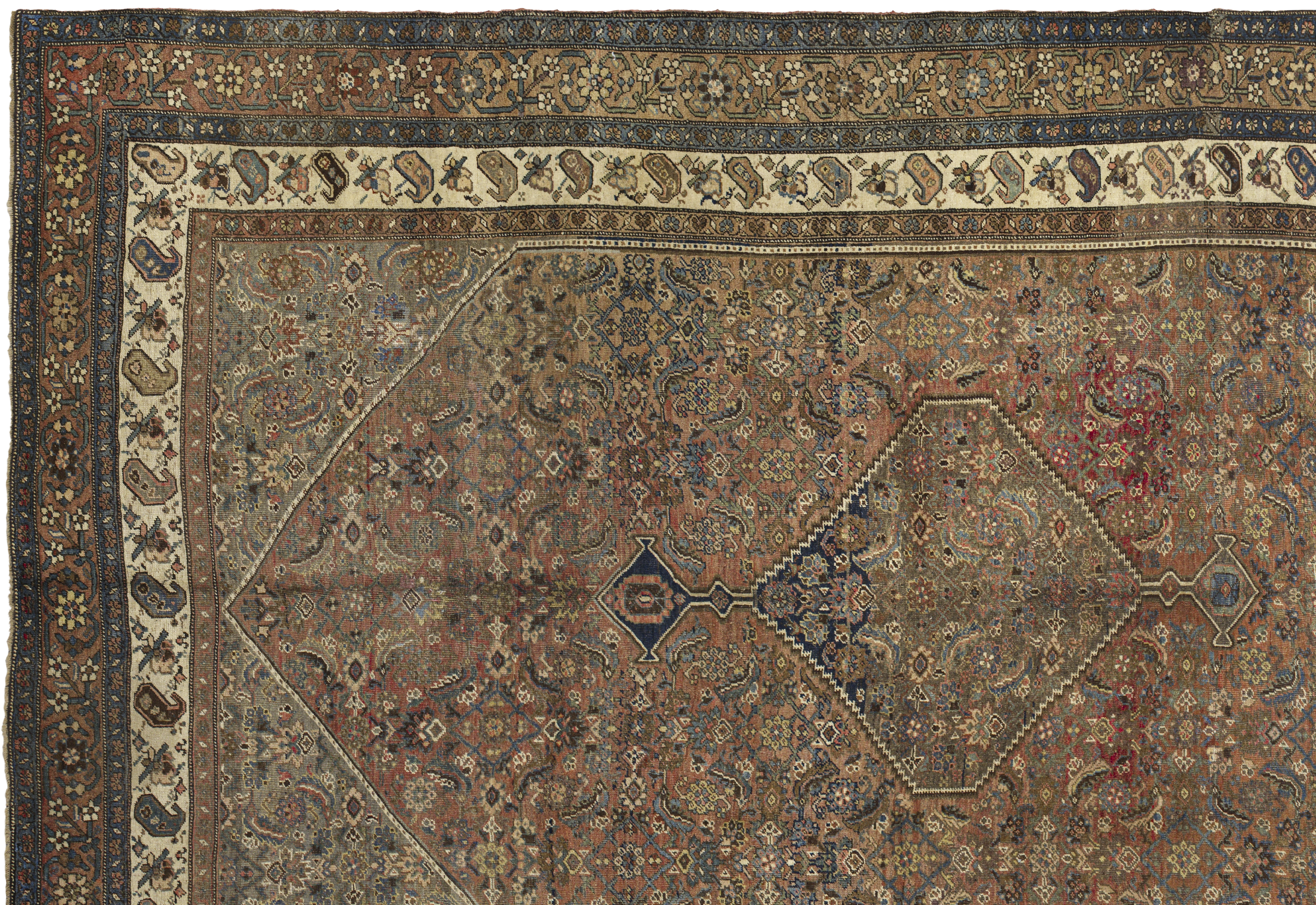Thumbnail 7 for Antique Persian Traditional Rug 10789