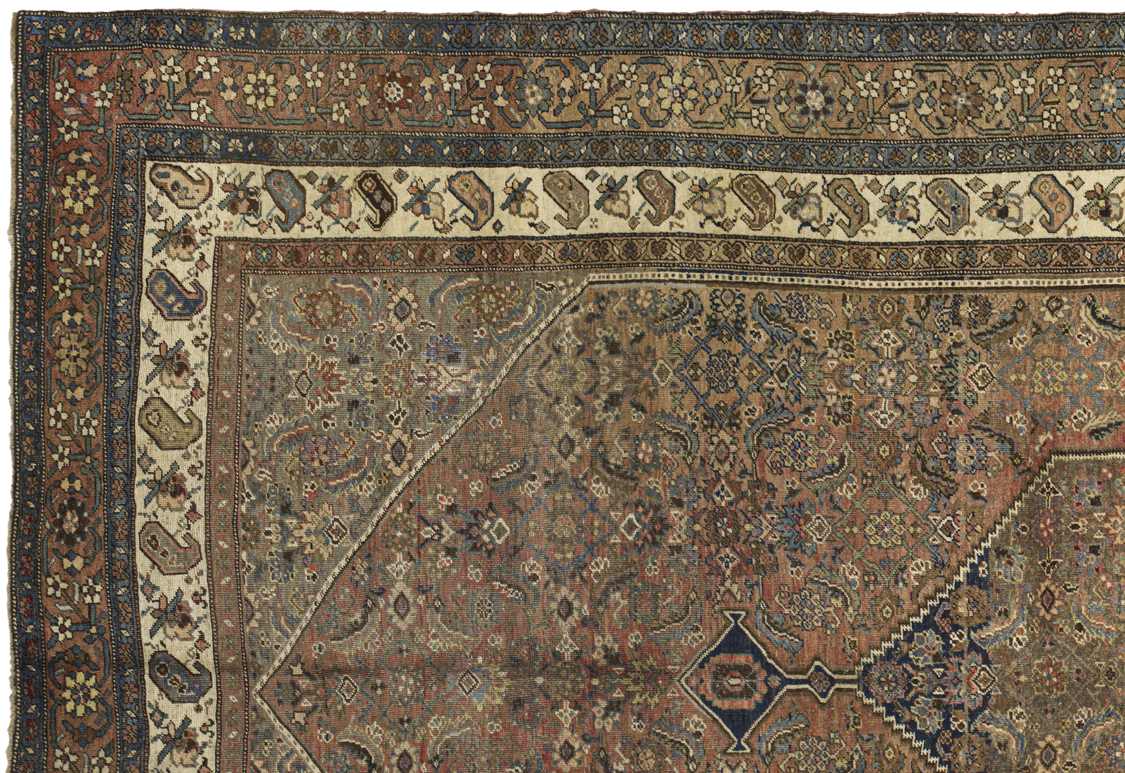Thumbnail 8 for Antique Persian Traditional Rug 10789