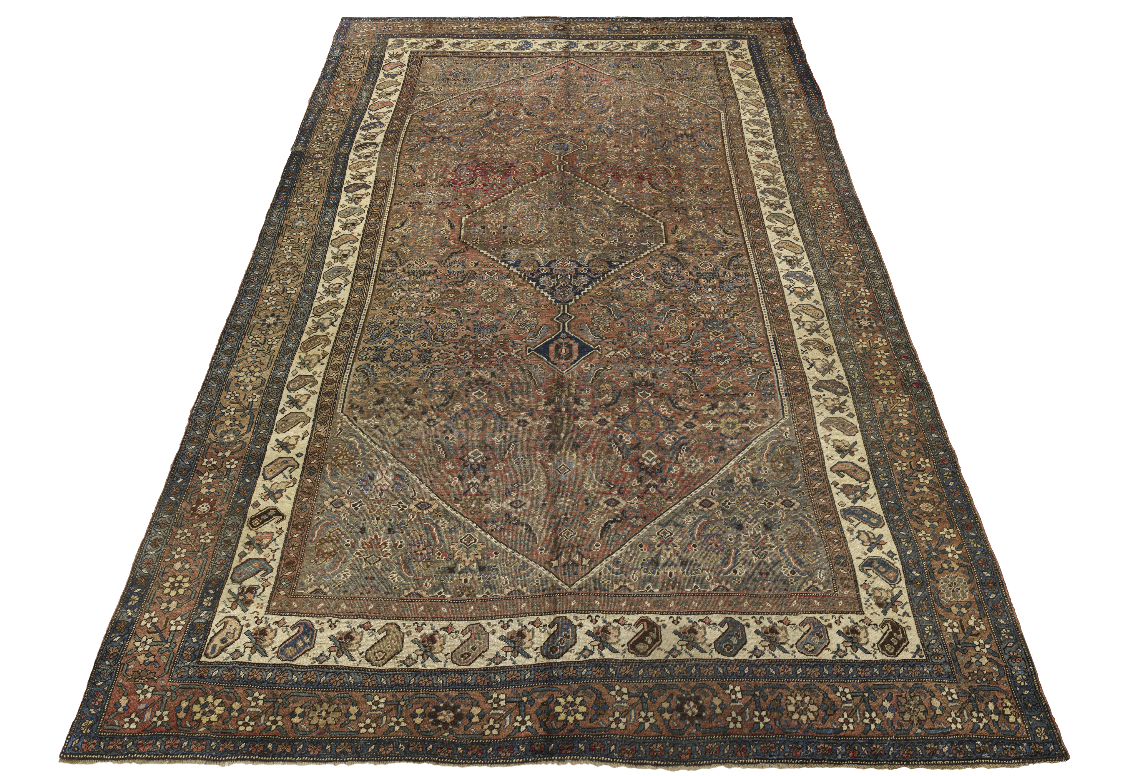 Thumbnail 9 for Antique Persian Traditional Rug 10789