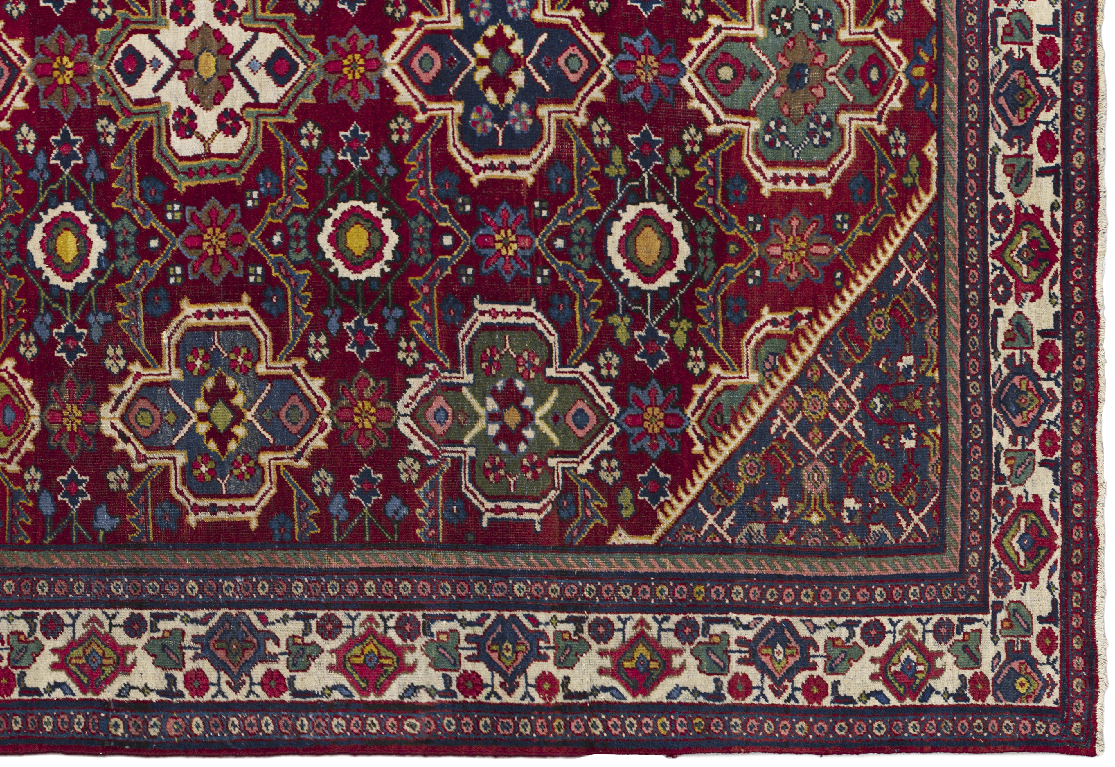 Thumbnail 6 for Antique Persian Sultanabad Traditional Rug 11496