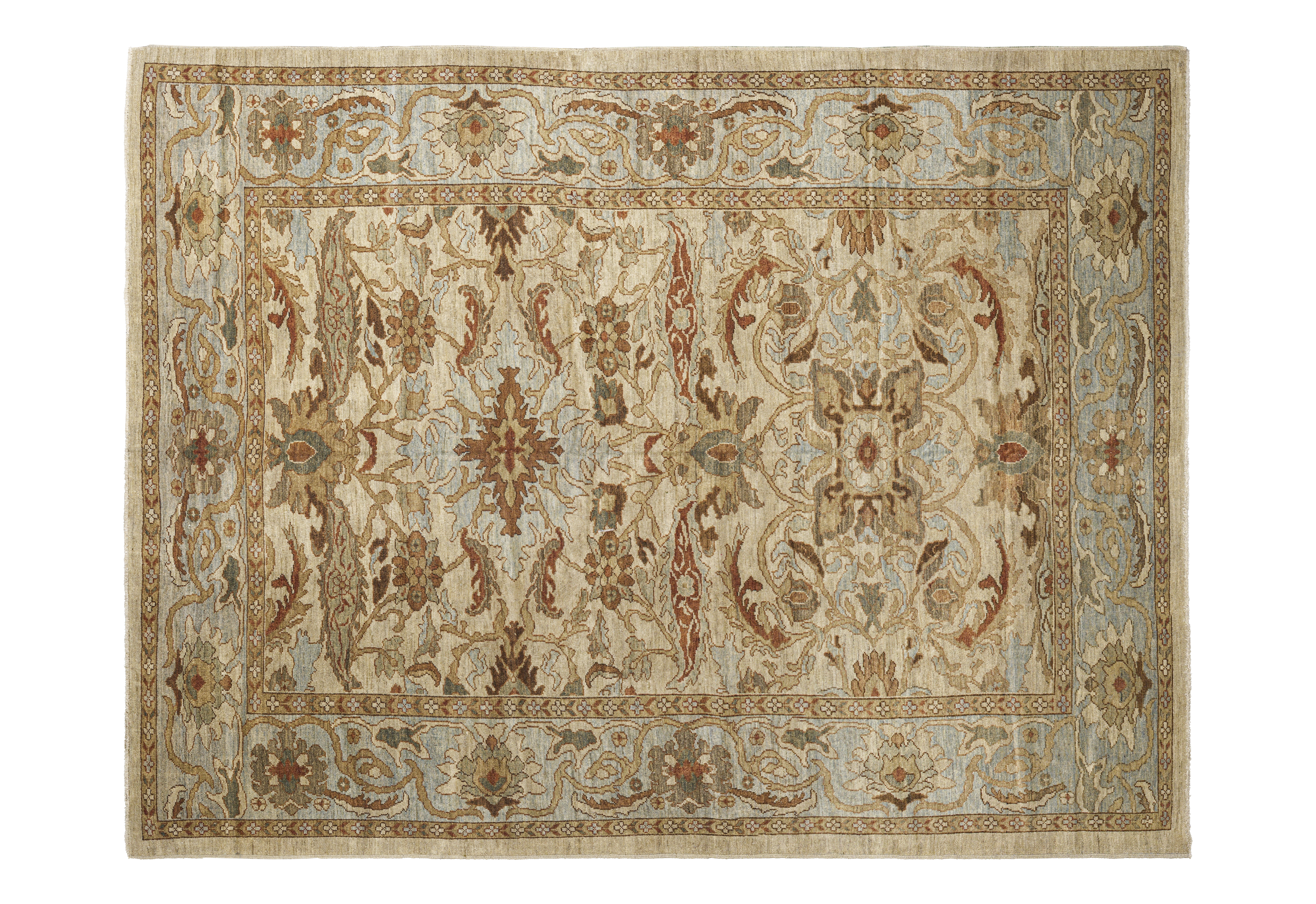 Thumbnail 2 for Turkey Sultanabad Traditional Rug 11533