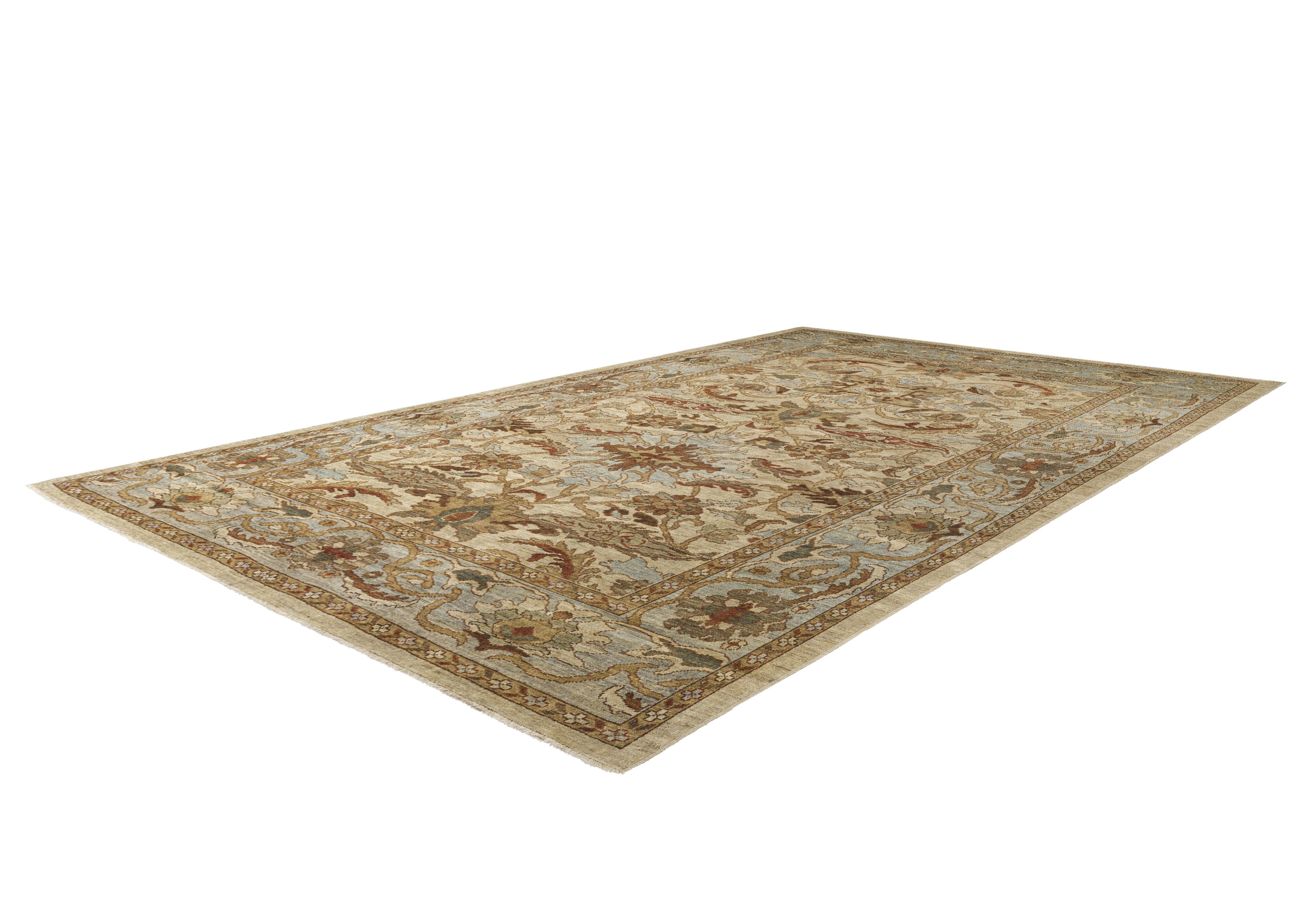 Thumbnail 10 for Turkey Sultanabad Traditional Rug 11533