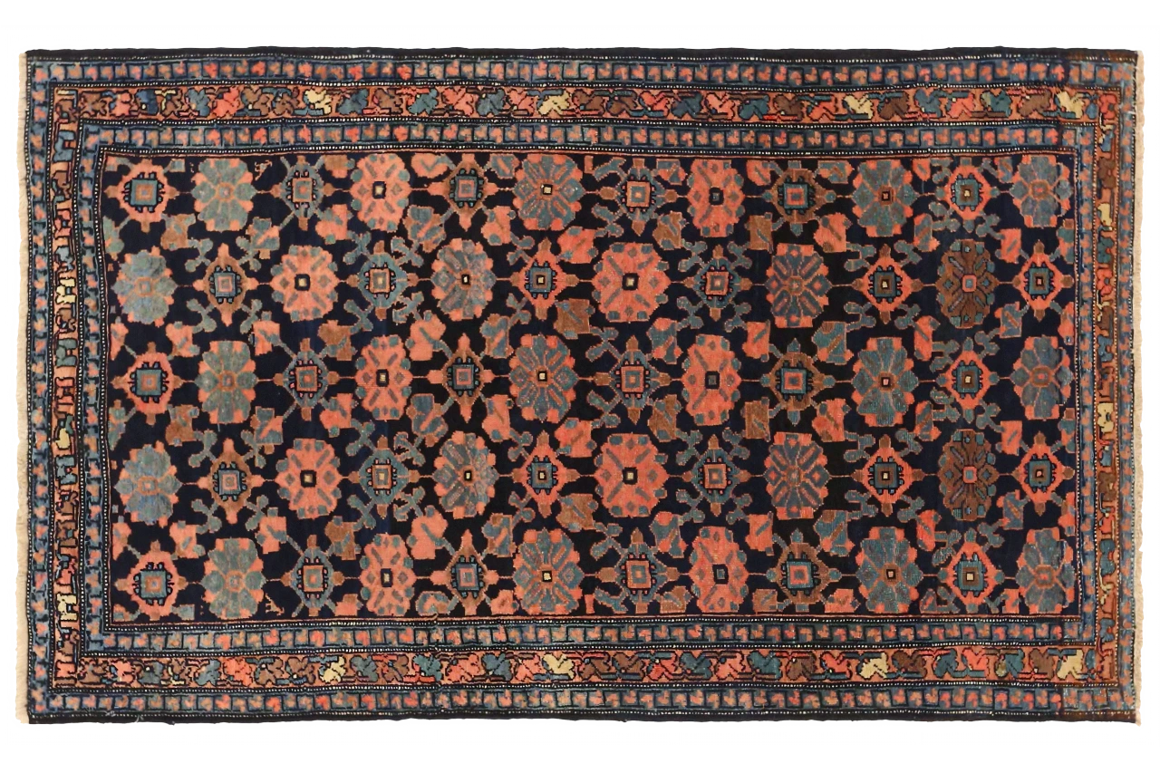 Vintage Persian Hamadan Traditional Rug 10327