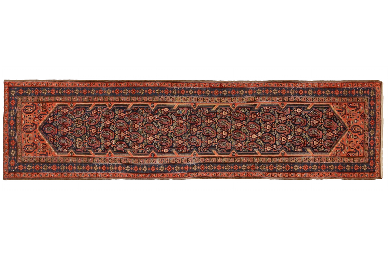 Vintage Persian Malayer Traditional Rug 10349