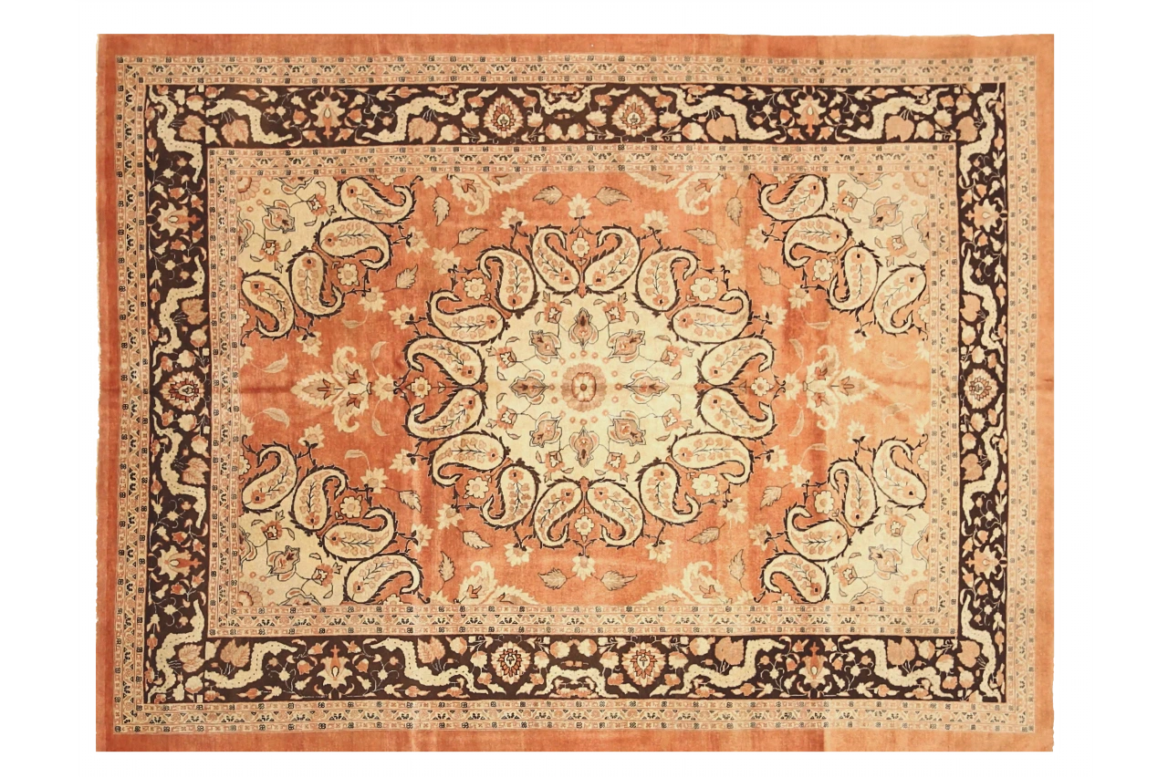 Antique Persian Tabriz Traditional Rug 10371