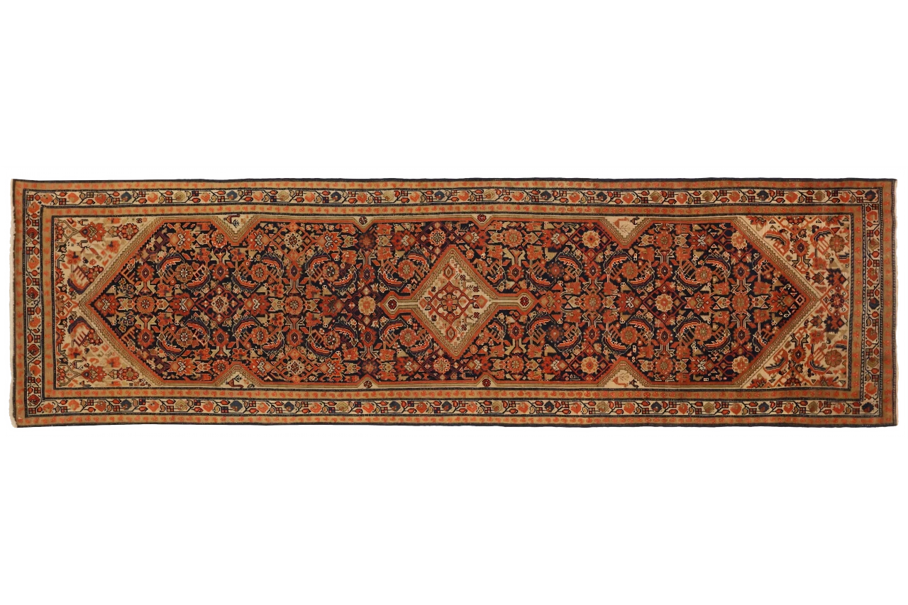 Vintage Persian Malayer Traditional Rug 10381