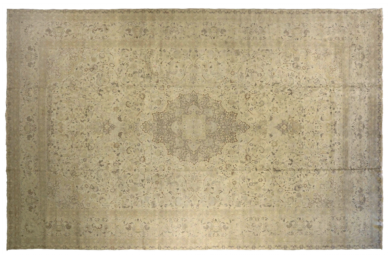 Antique Persian Tabriz Transitional Rug 10420