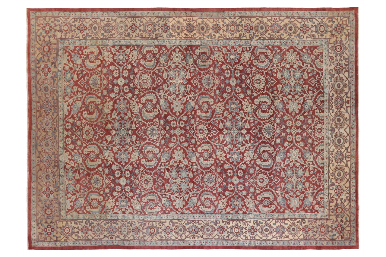 Antique Persian Mahal Traditional Rug 10481