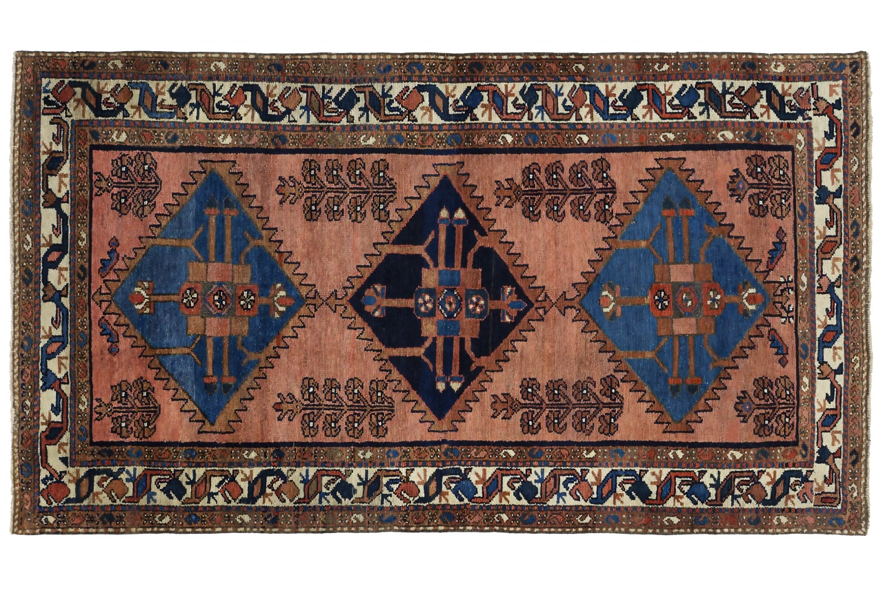 Vintage Persian Malayer Tribal Rug 10522