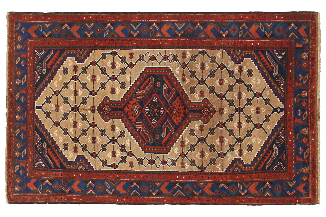 Vintage Persian Hamadan Tribal Rug 10530