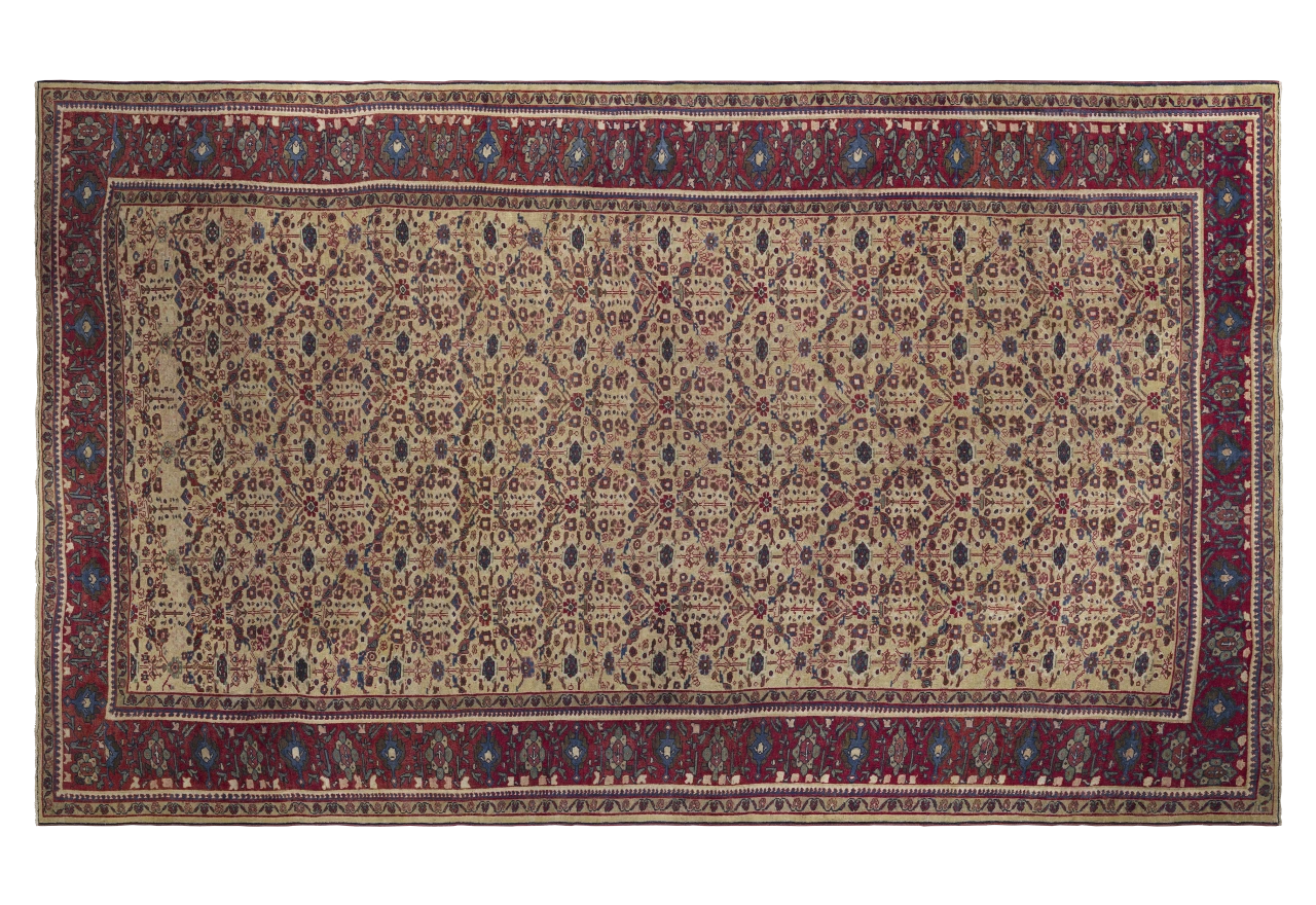 Antique Persian Transitional Rug 10591