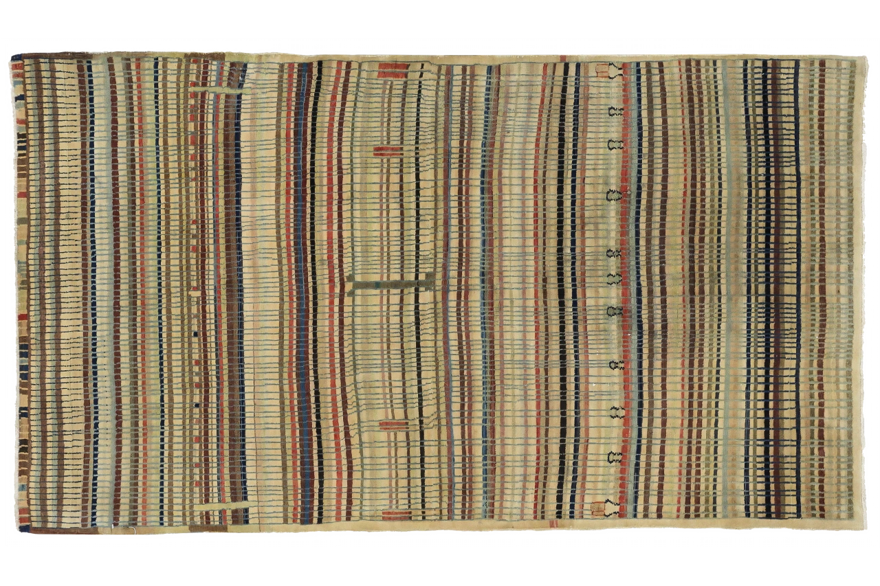 Antique Persian Transitional Rug 10836