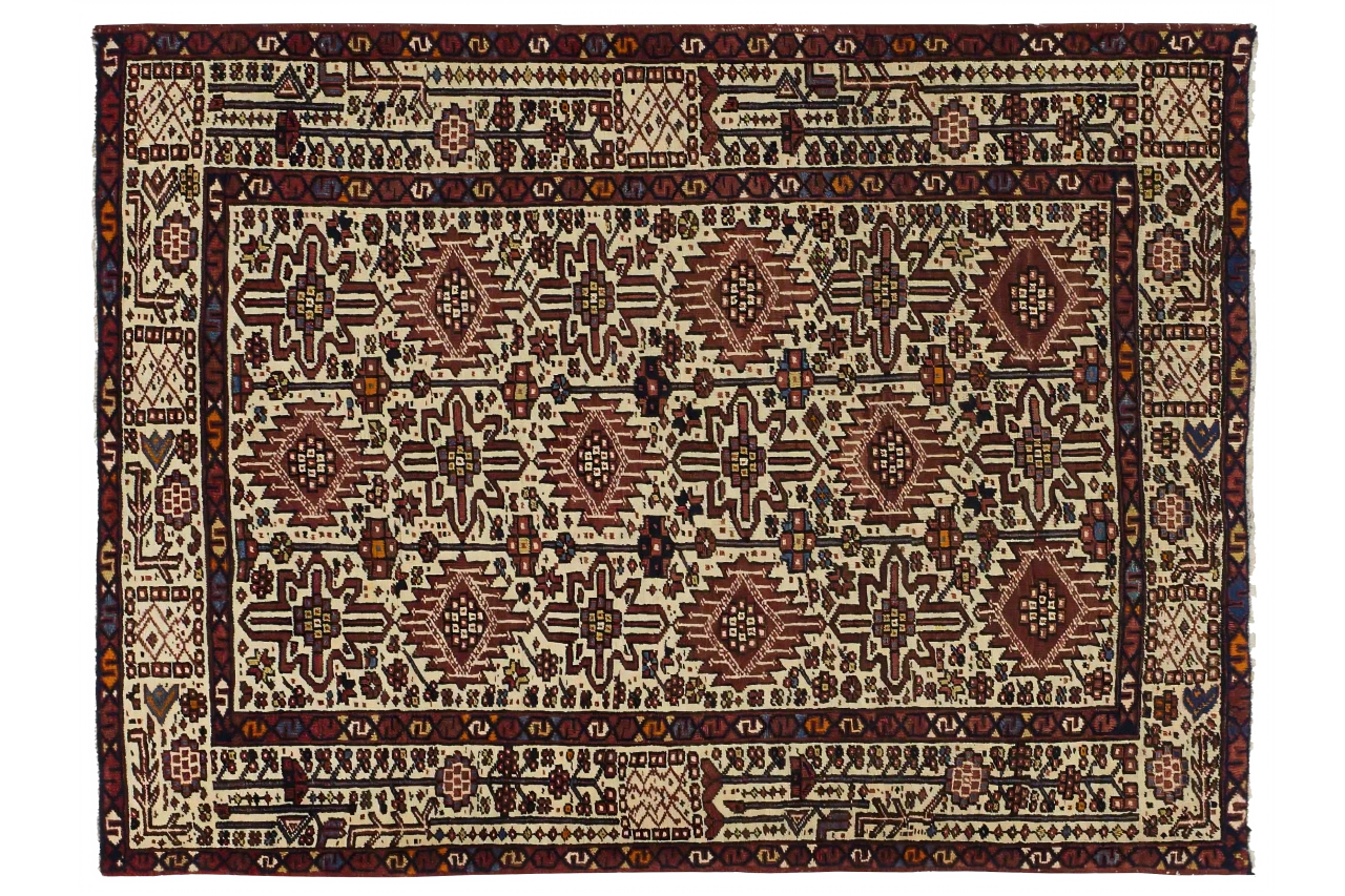 Antique Persian Heriz Transitional Rug 10867