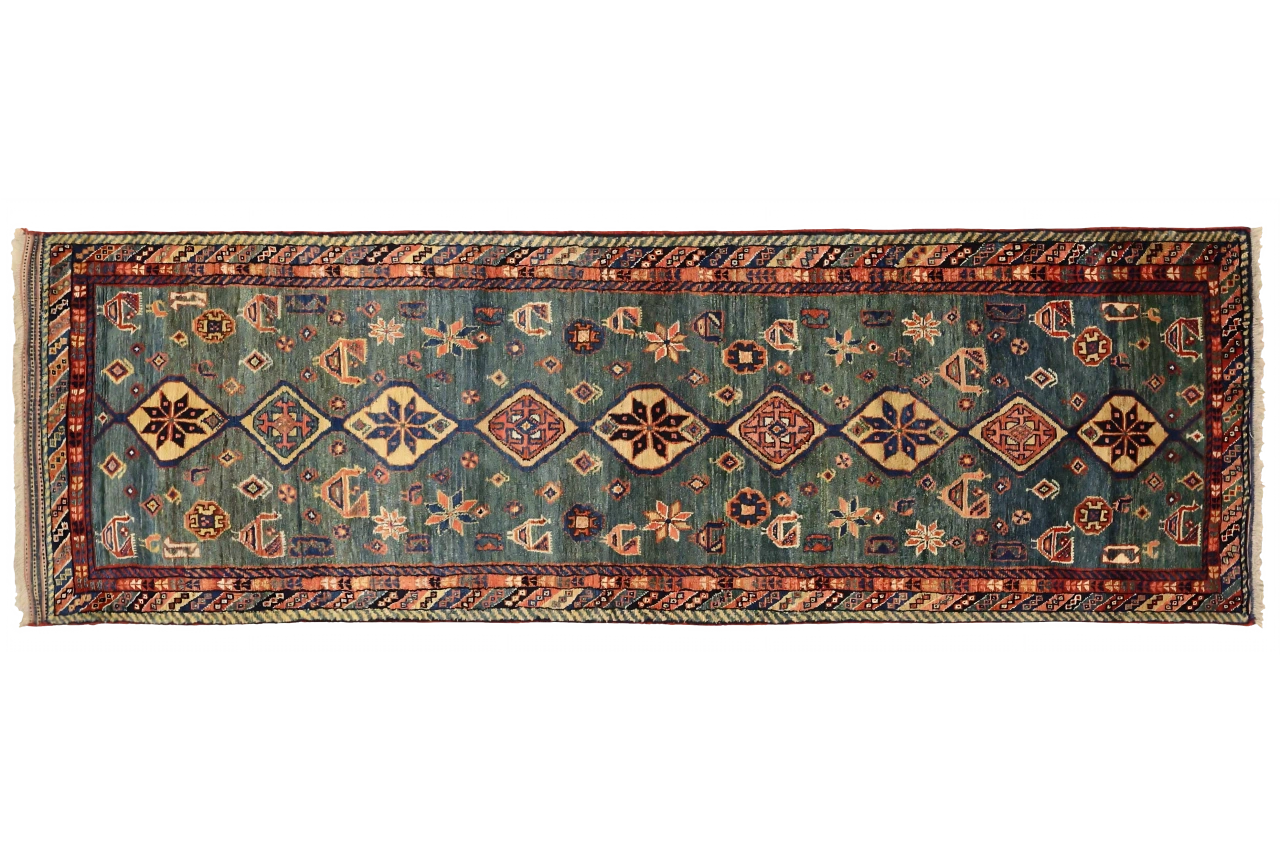 Antique Persian Transitional Rug 10869