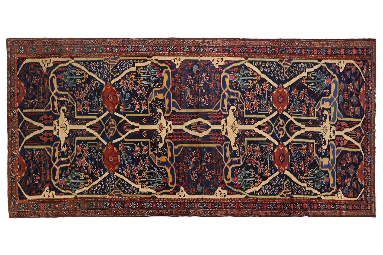 Antique Persian Bijar Transitional Rug 10876