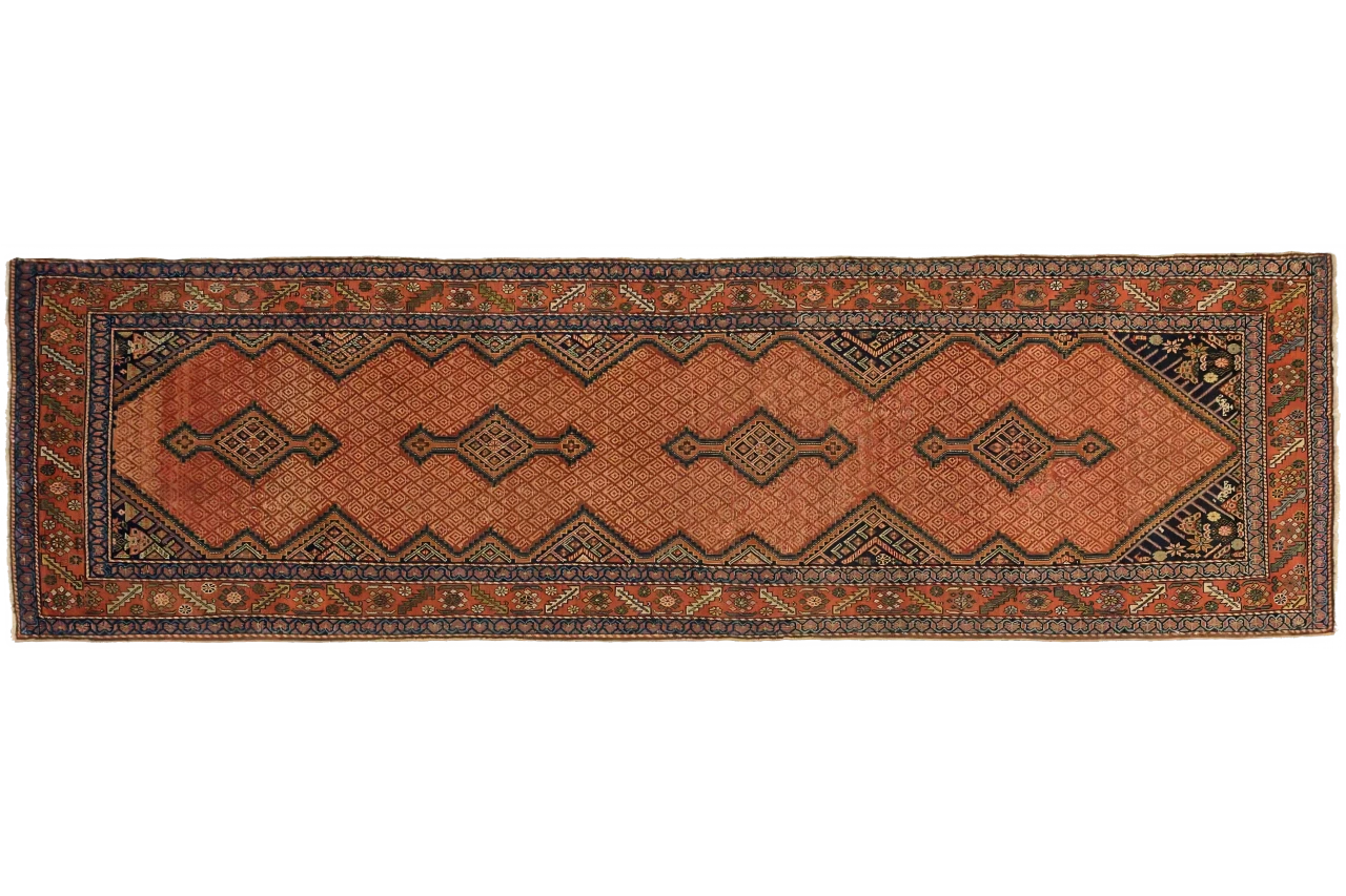 Antique Persian Malayer Traditional Rug 10877