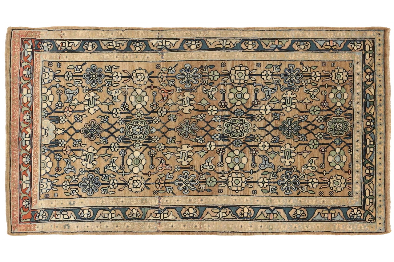 Antique Persian Bijar Transitional Rug 10899