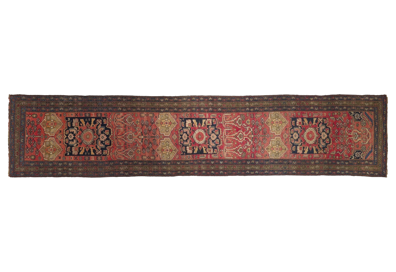 Antique Persian Transitional Rug 10907