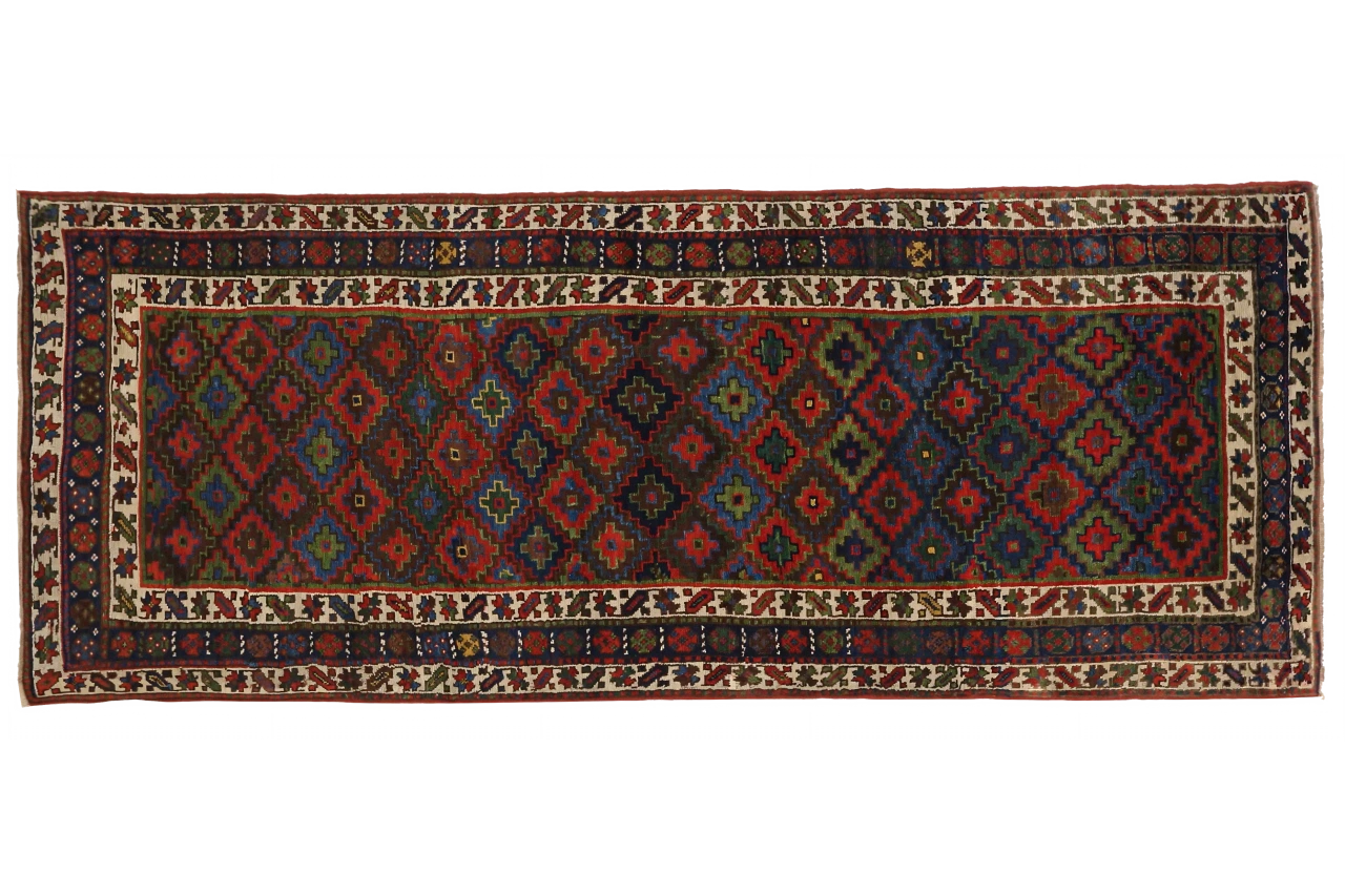 Antique Persian Bijar Transitional Rug 10921