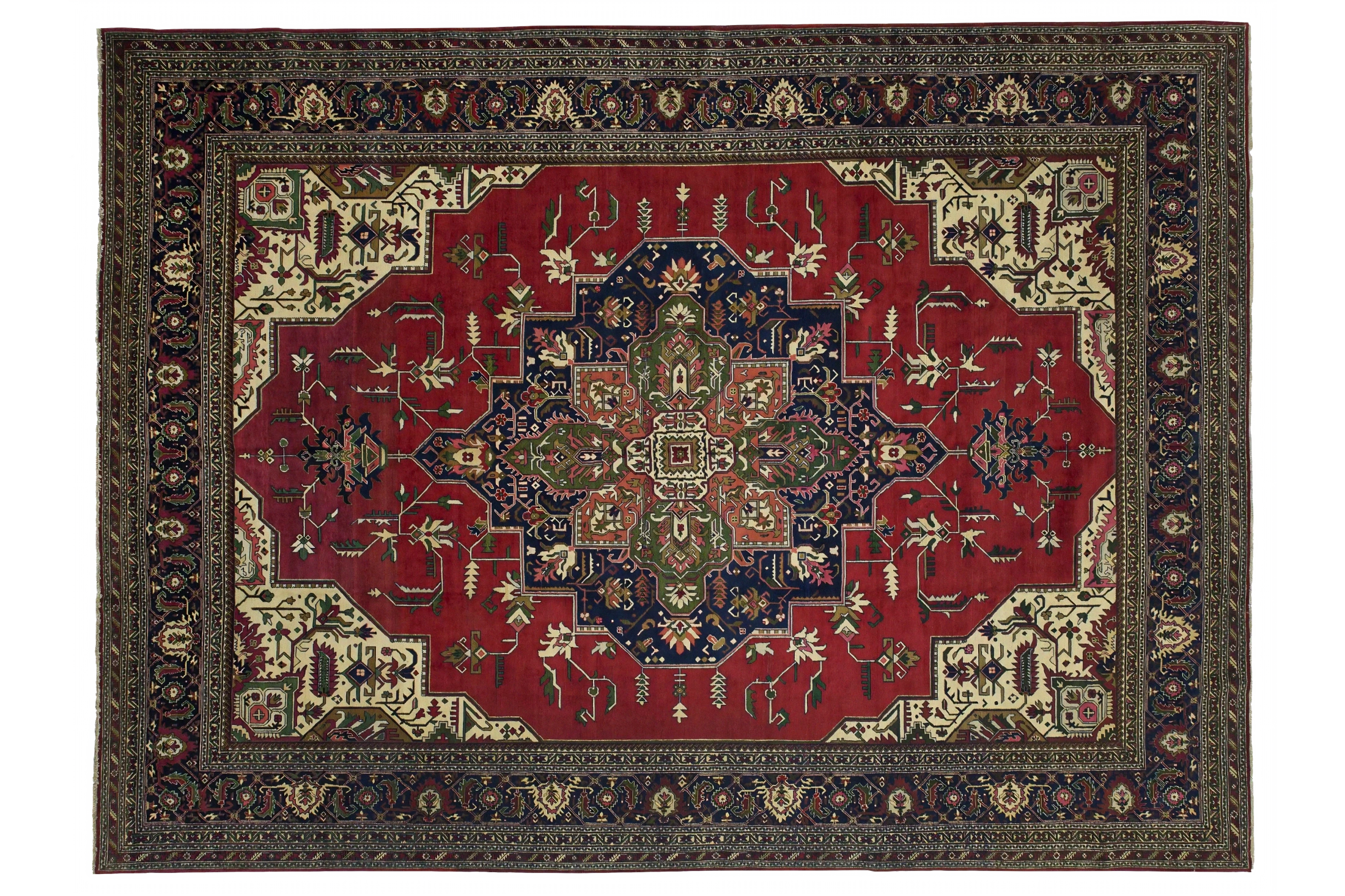 Antique Persian Tabriz Traditional Rug 10927