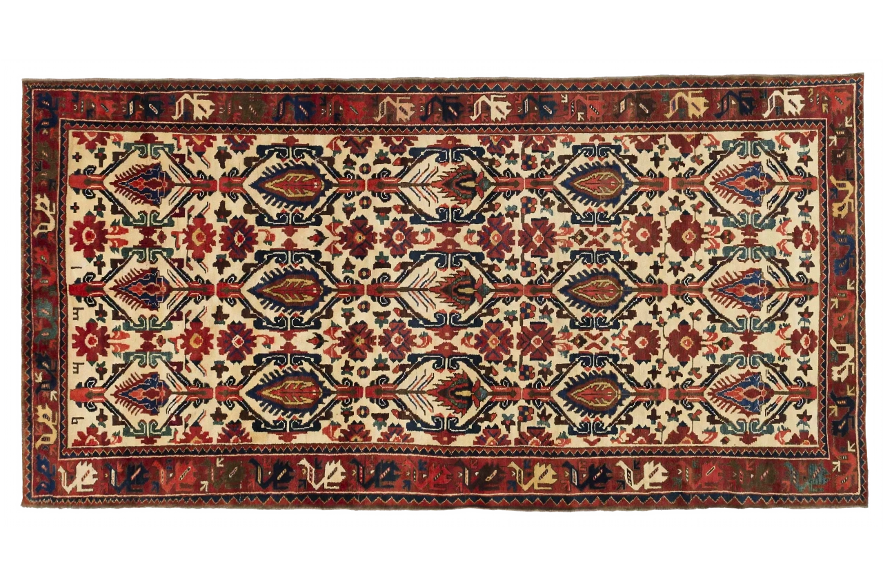 Antique Persian Bakhtiar Traditional Rug 10930
