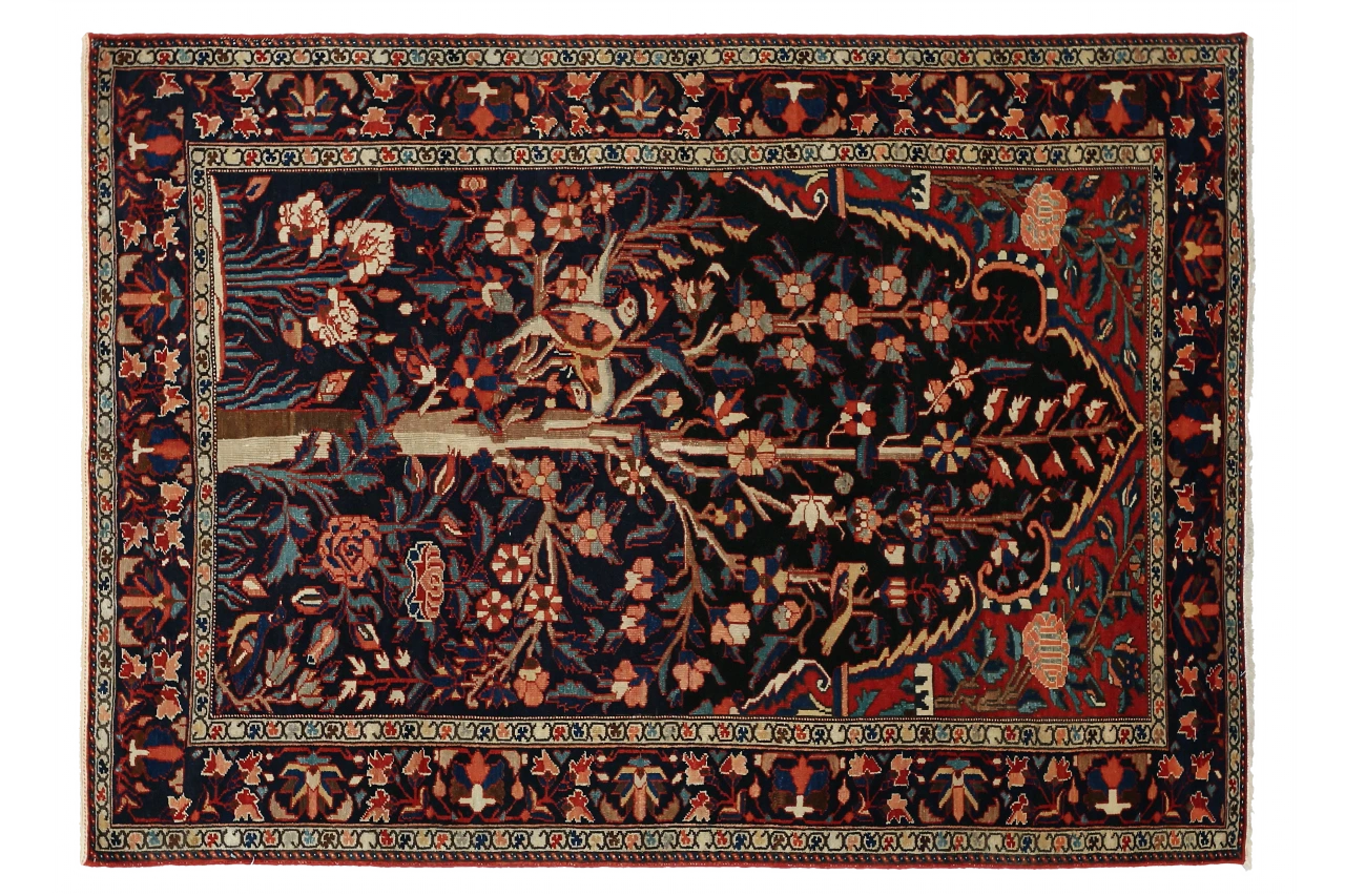 Antique Persian Bakhtiar Traditional Rug 10942