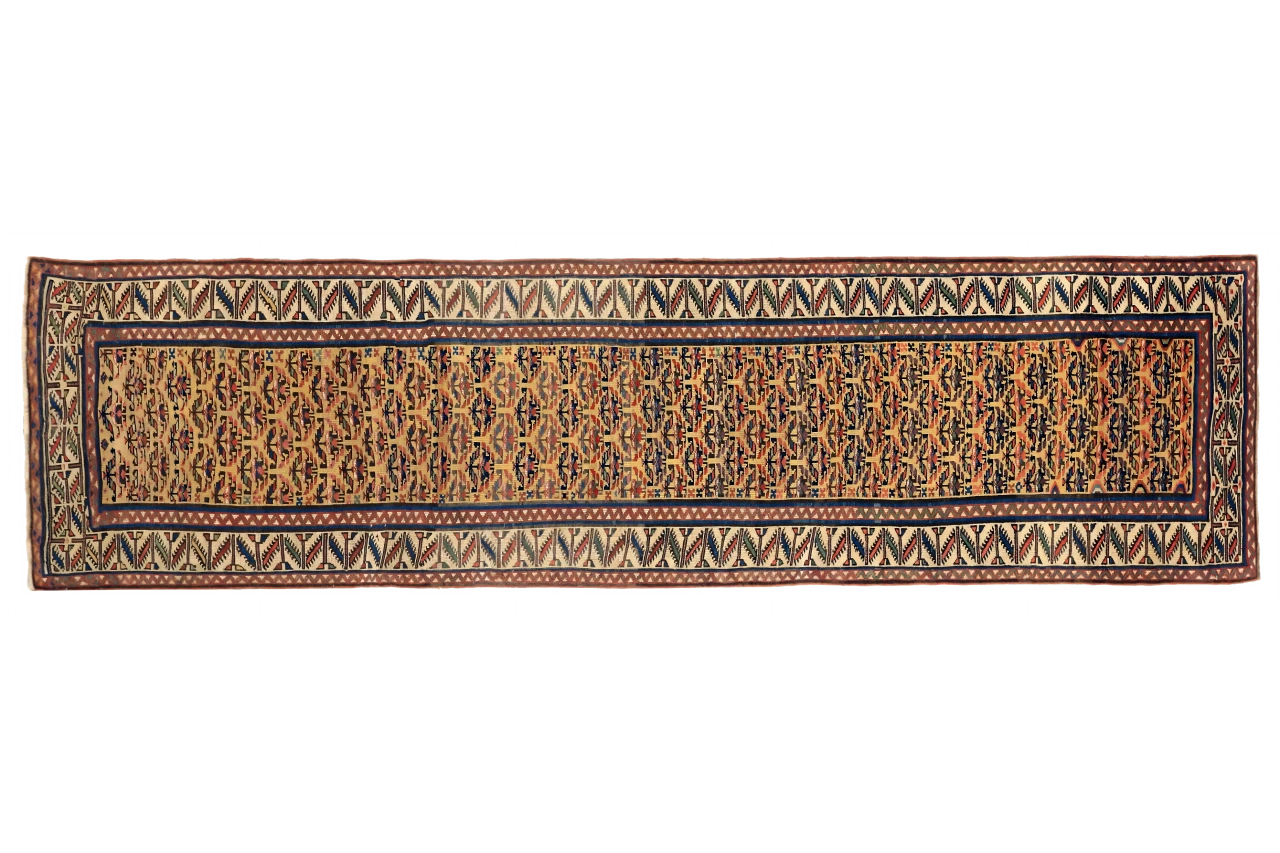 Antique Persian Azarbaijan Transitional Rug 10948