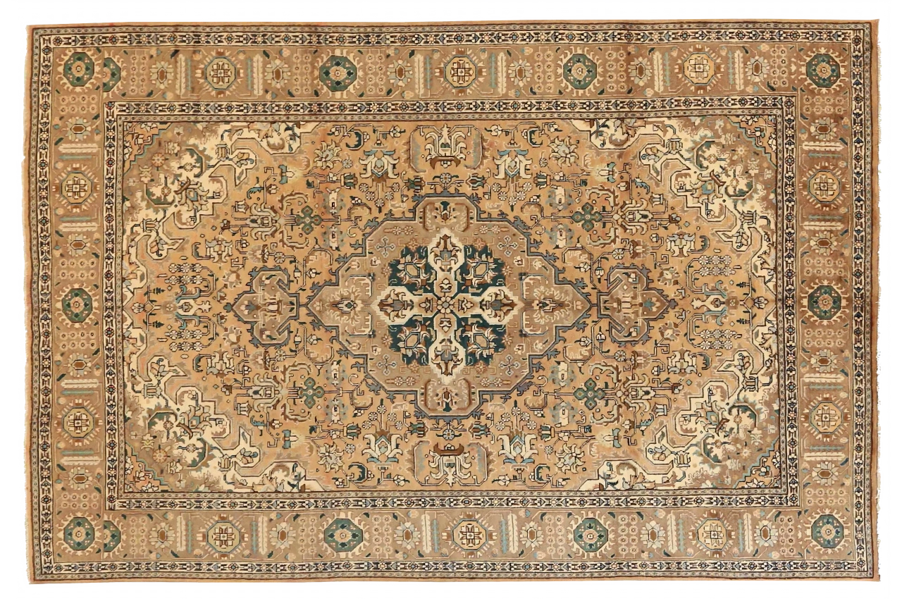 Antique Persian Heriz Traditional Rug 10949