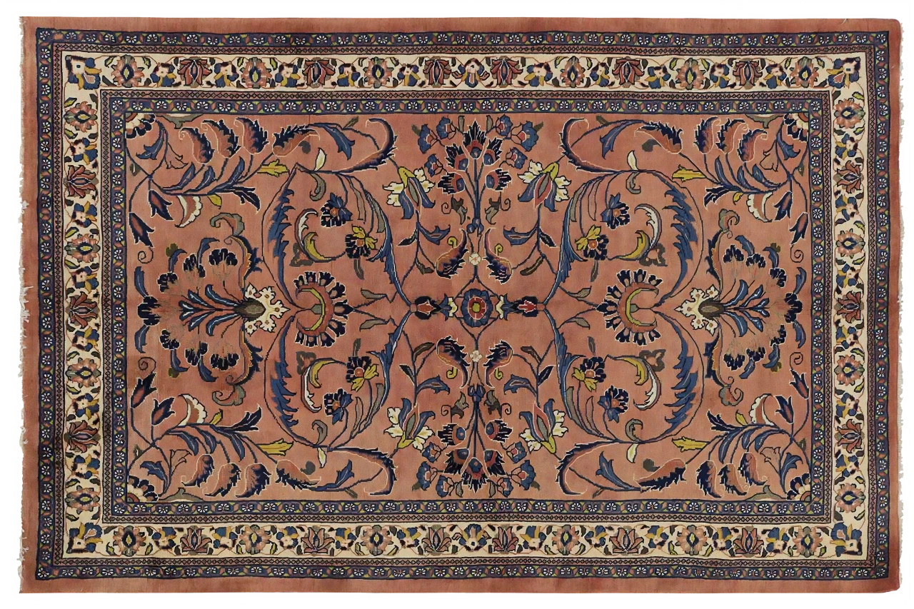 Antique Persian Sarouk Traditional Rug 10961
