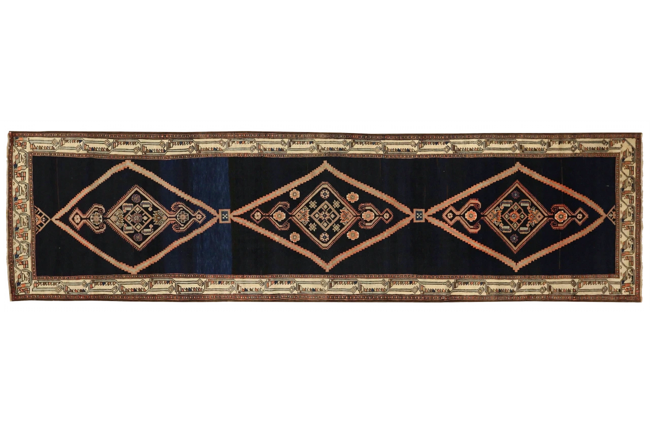 Antique Persian Malayer Transitional Rug 10963