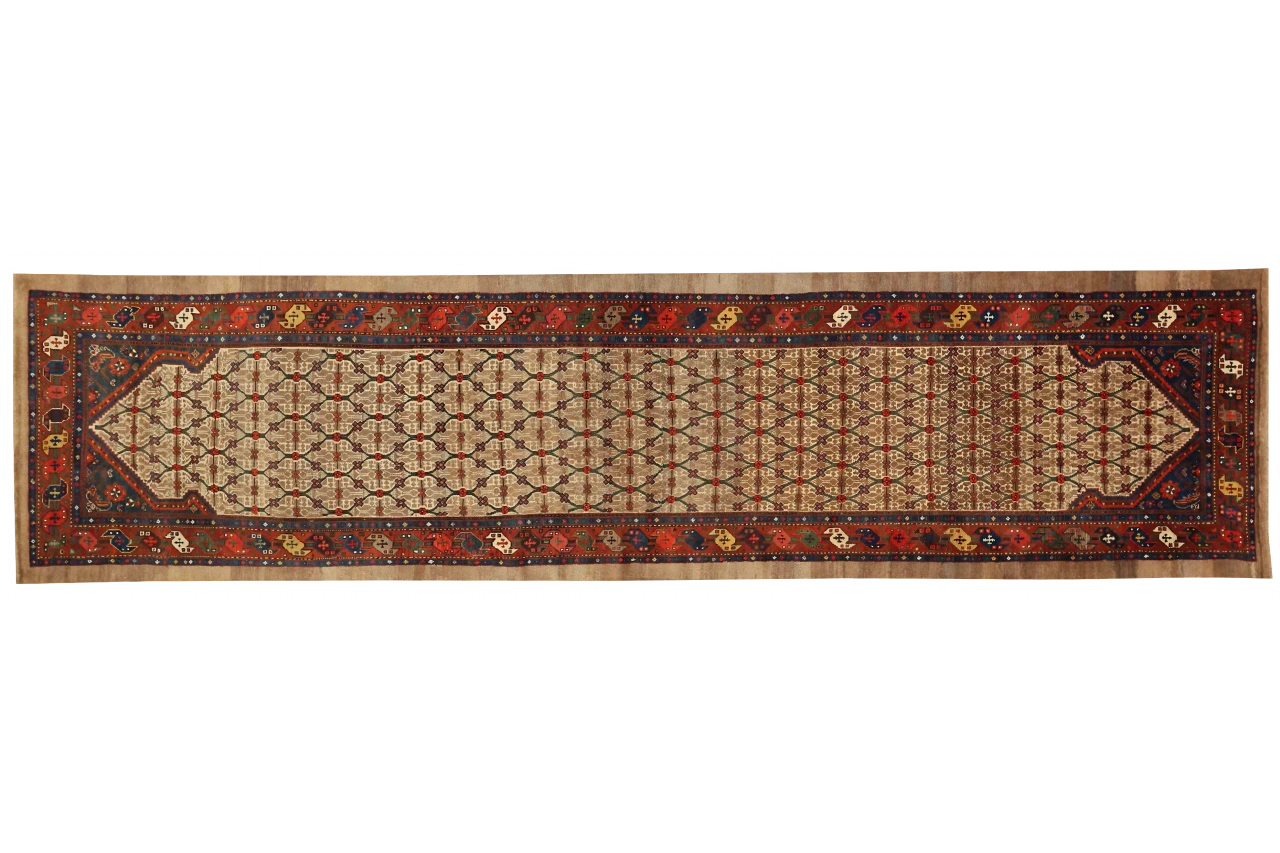 Antique Persian Sarab Transitional Rug 10968