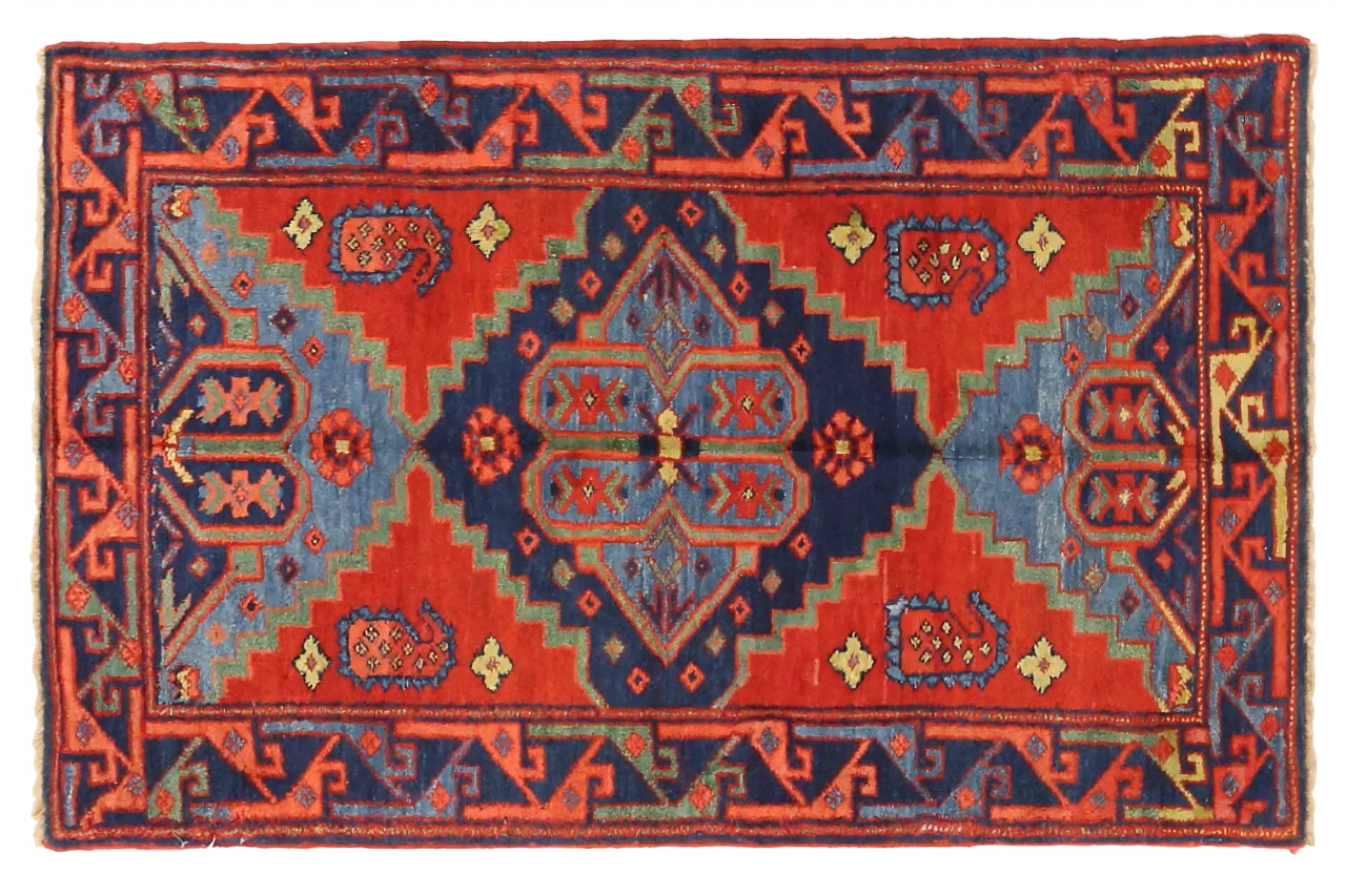 Antique Persian Traditional Rug 10998