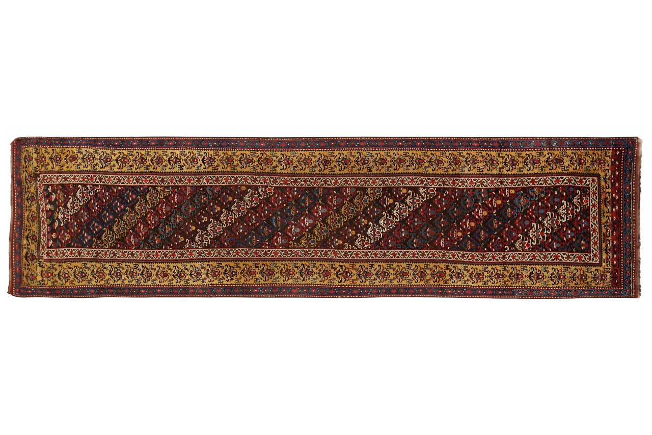 Antique Persian Azarbaijan Transitional Rug 11010