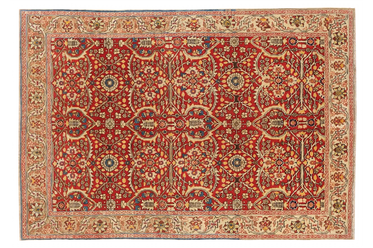 Antique Persian Tabriz Traditional Rug 11041