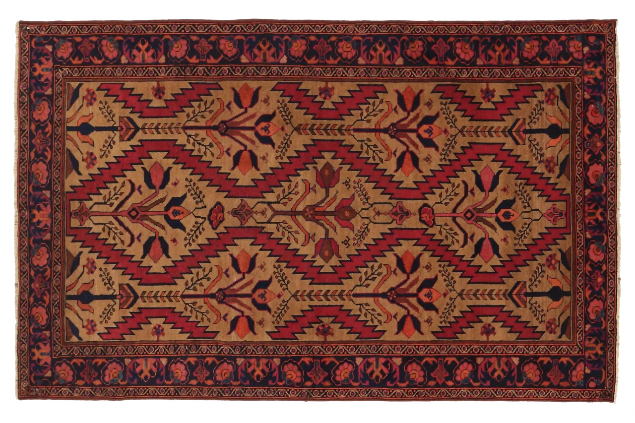 Antique Persian Kurdish Transitional Rug 11077