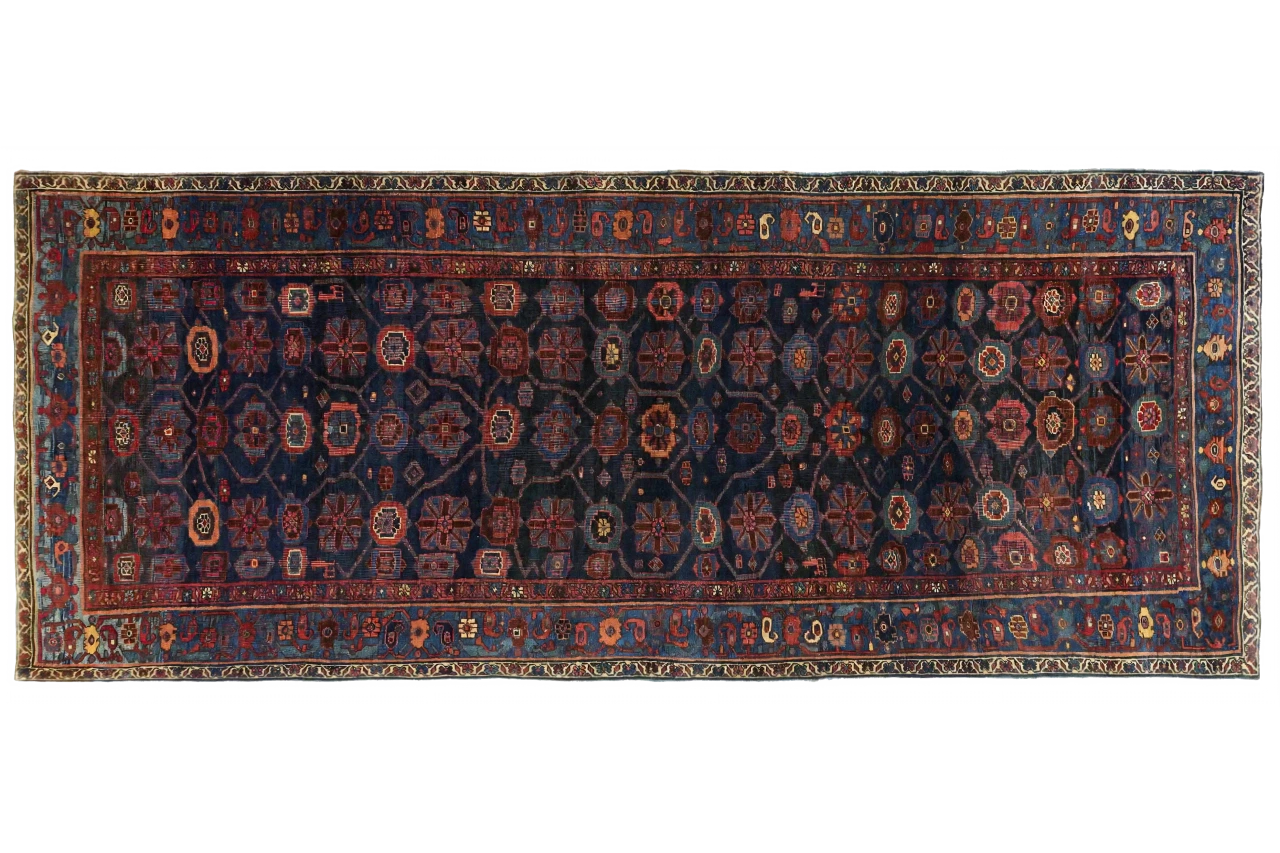 Antique Persian Bijar Traditional Rug 11098