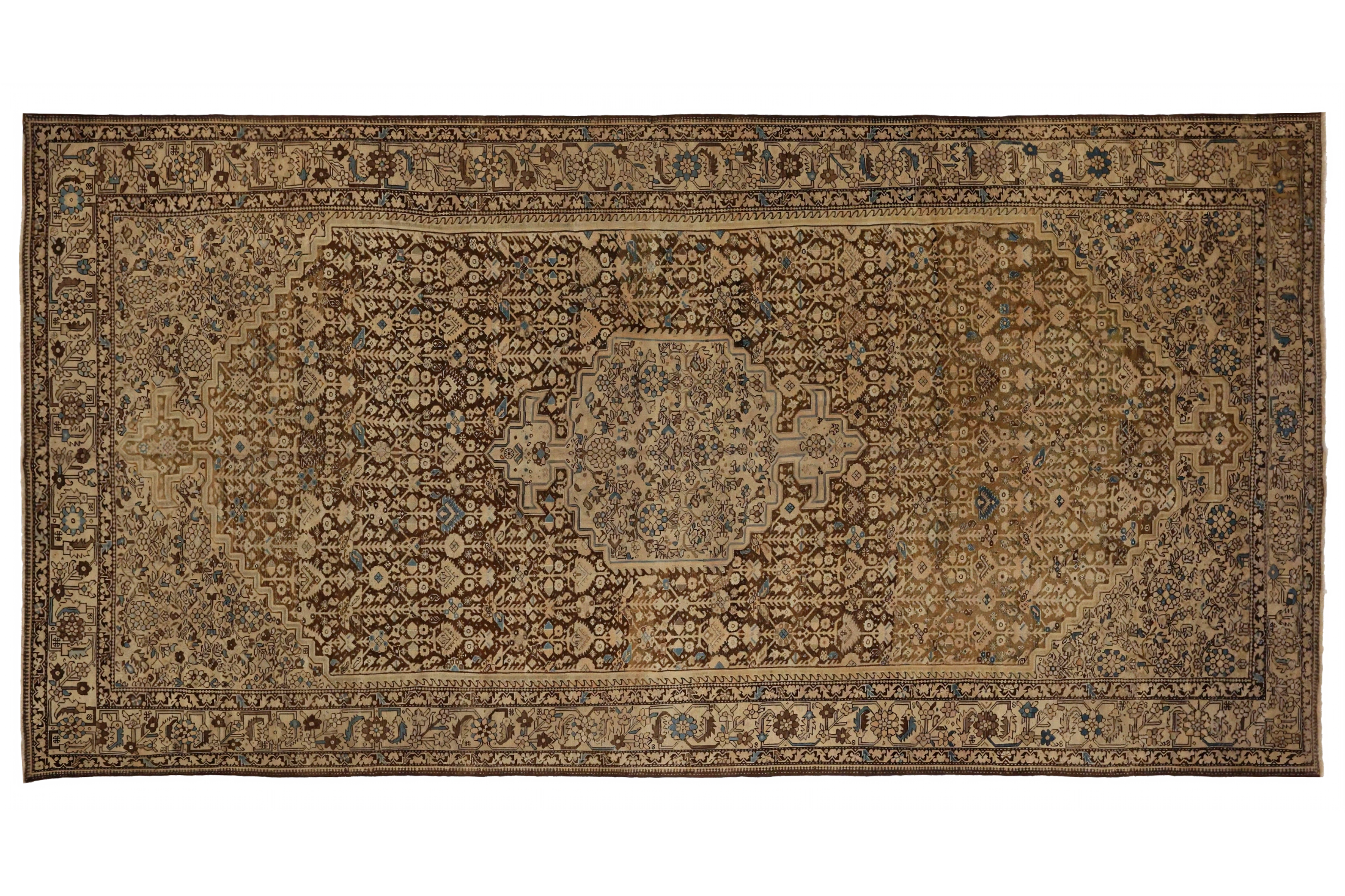 Antique Persian Malayer Transitional Rug 11100