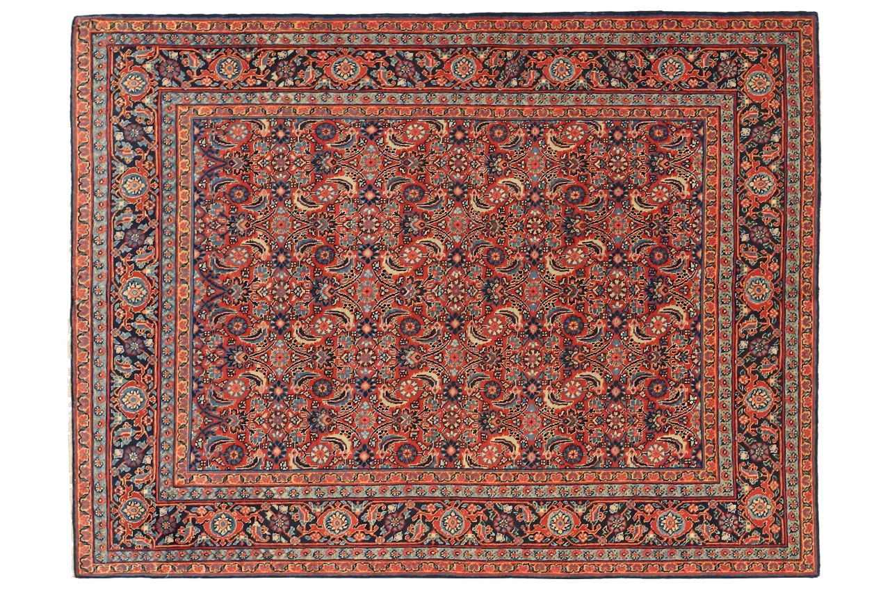 Antique Persian Tabriz Traditional Rug 11110