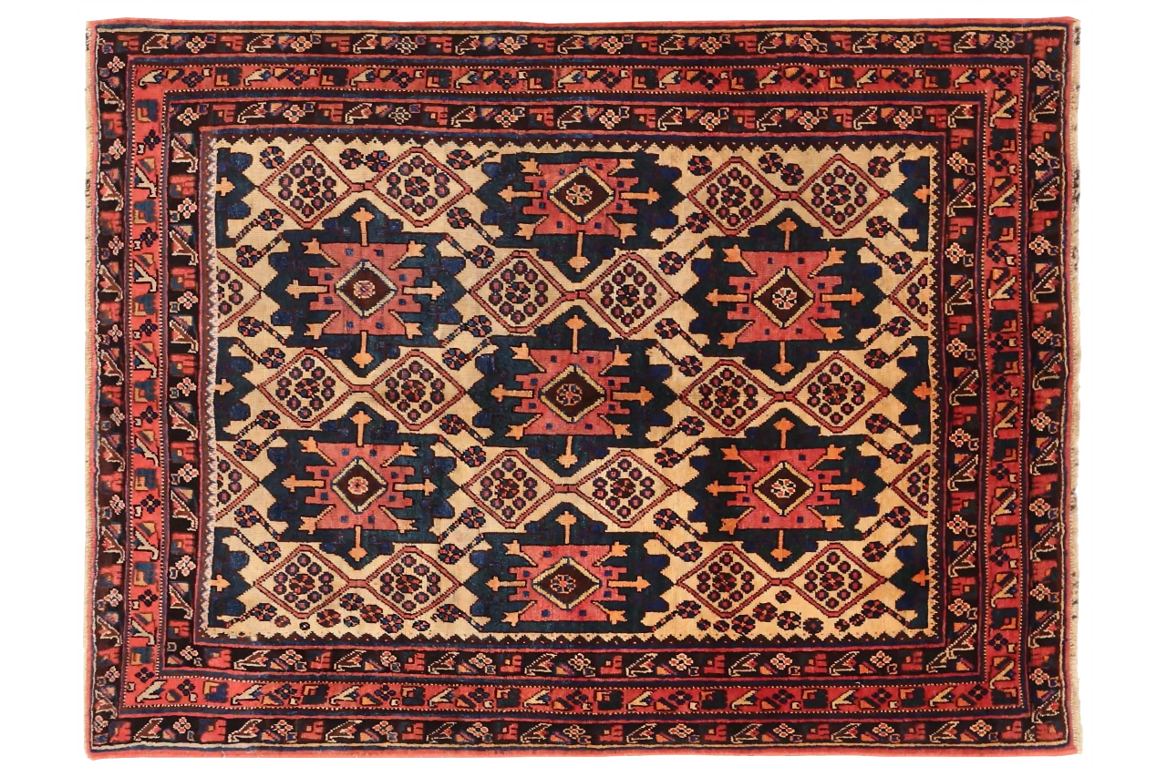 Antique Persian Sirjan Transitional Rug 11116
